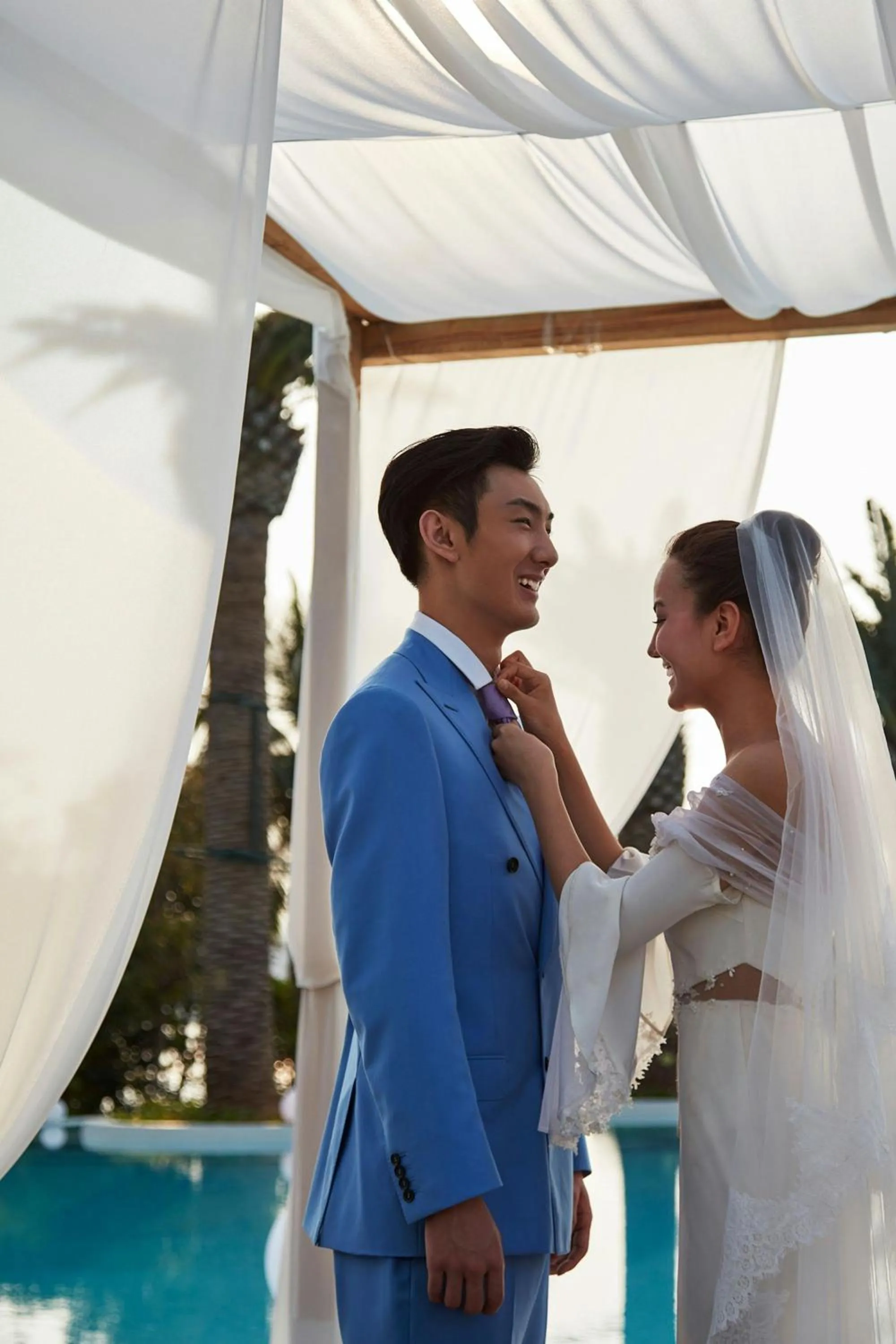 Swimming pool in The Shanhaitian Resort Sanya, Autograph Collection