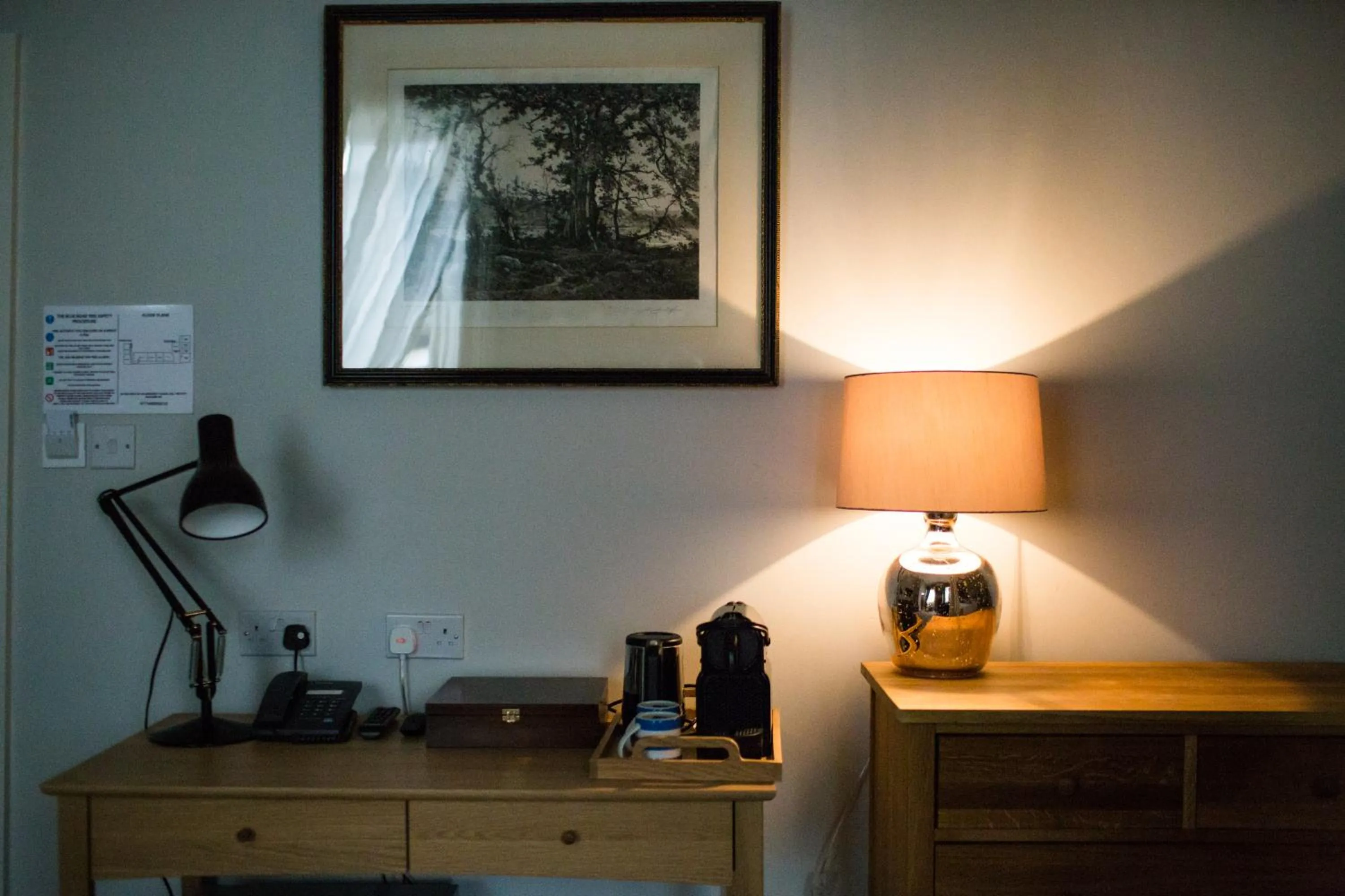 Area and facilities in The Blue Boar