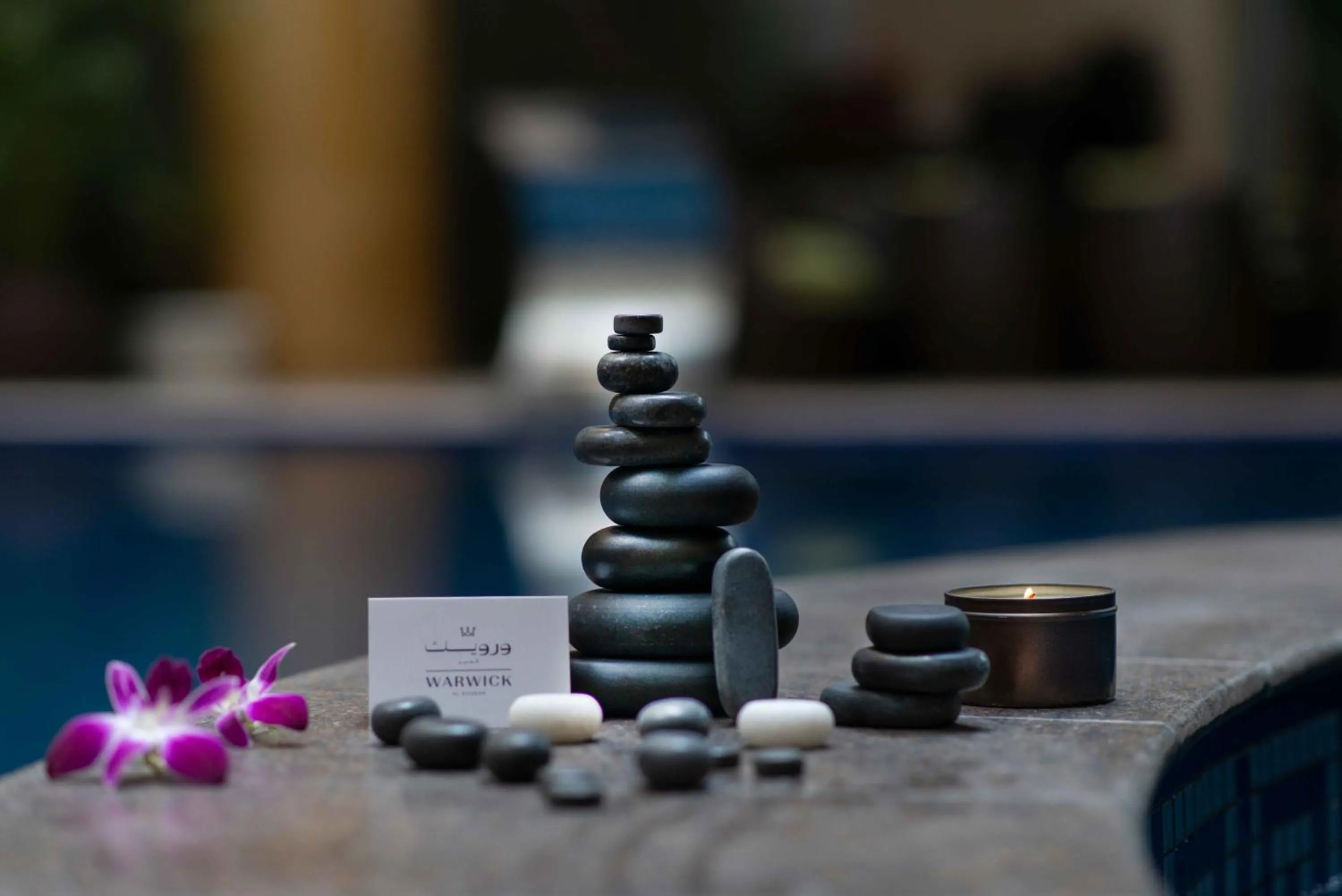 Pool view in Warwick Al Khobar