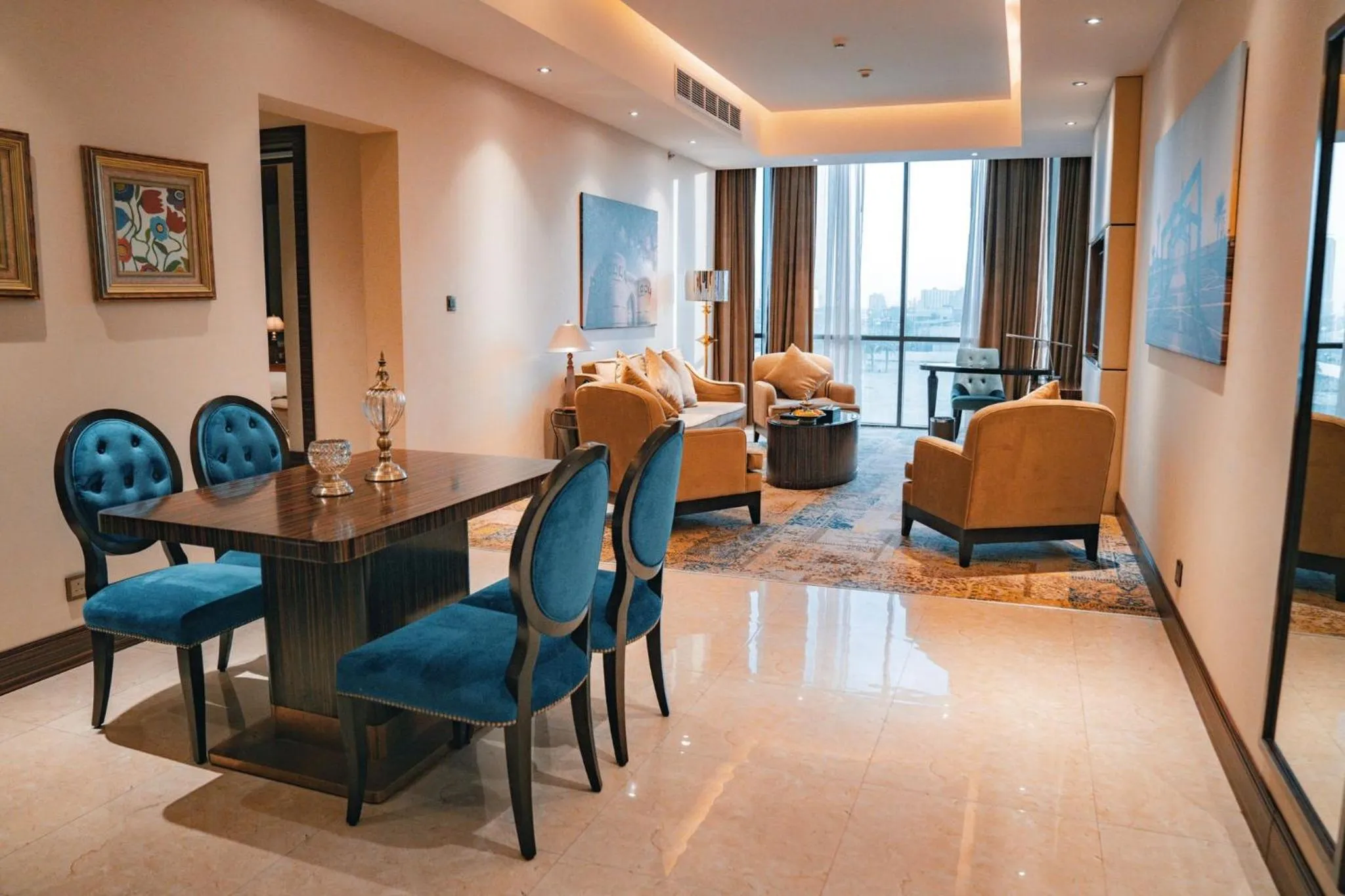 Seating area in Warwick Al Khobar