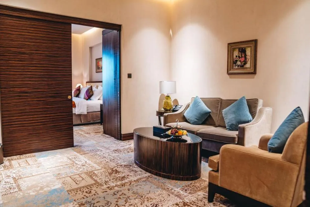 Living room, Bed in Warwick Al Khobar