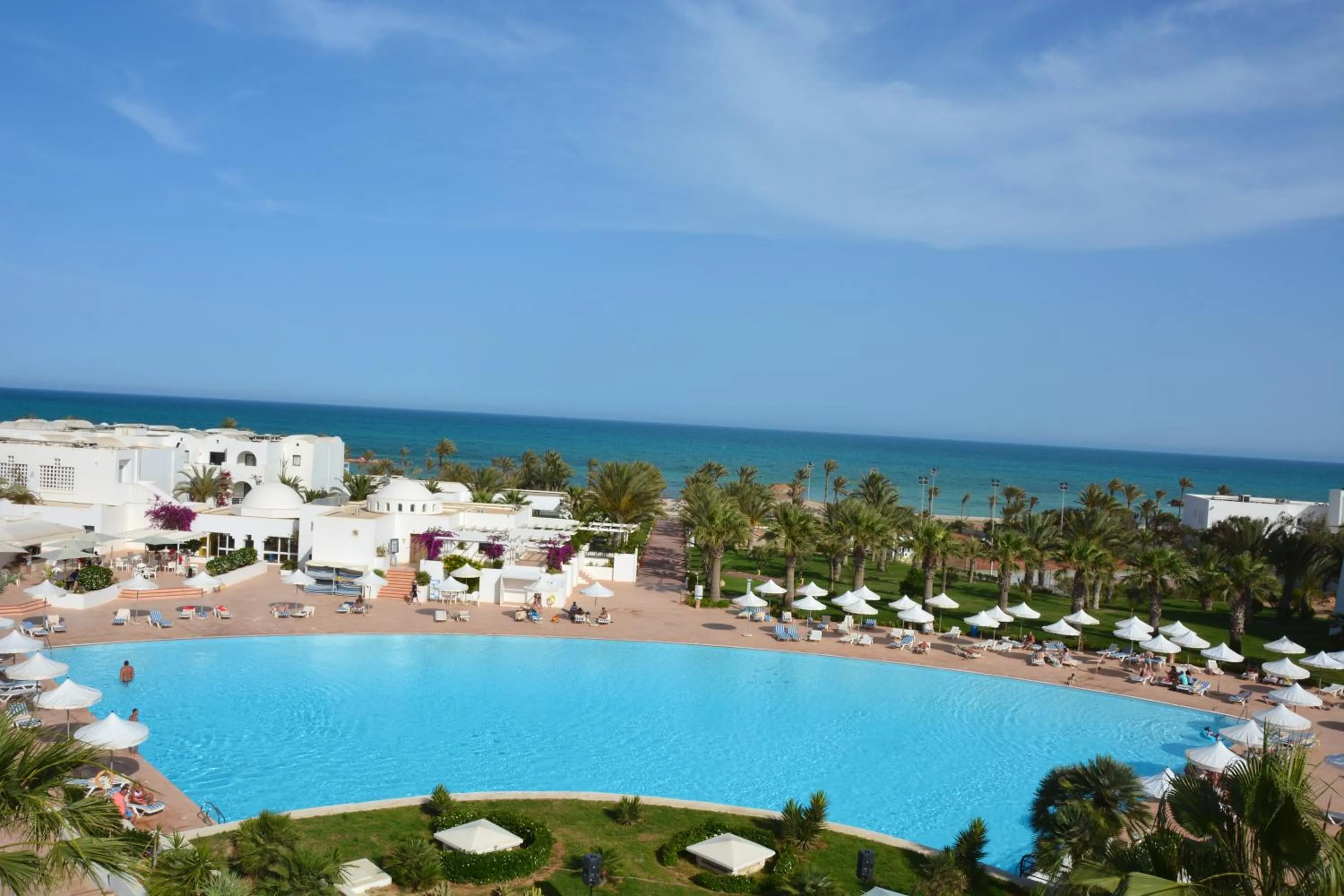Beach, Bird's-eye View in Club Palm Azur Families and Couples