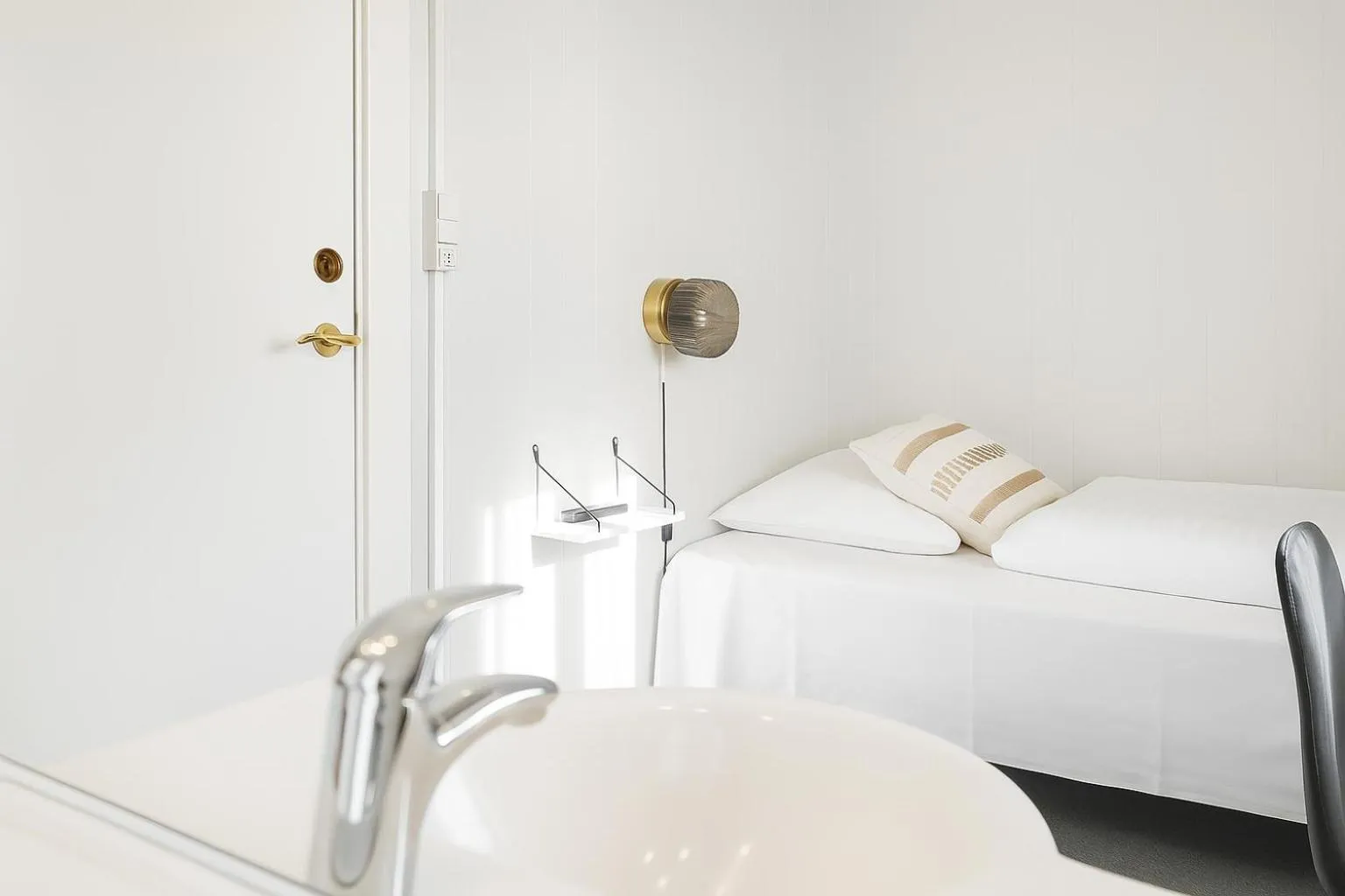 Bedroom, Bed in CentralHotellet