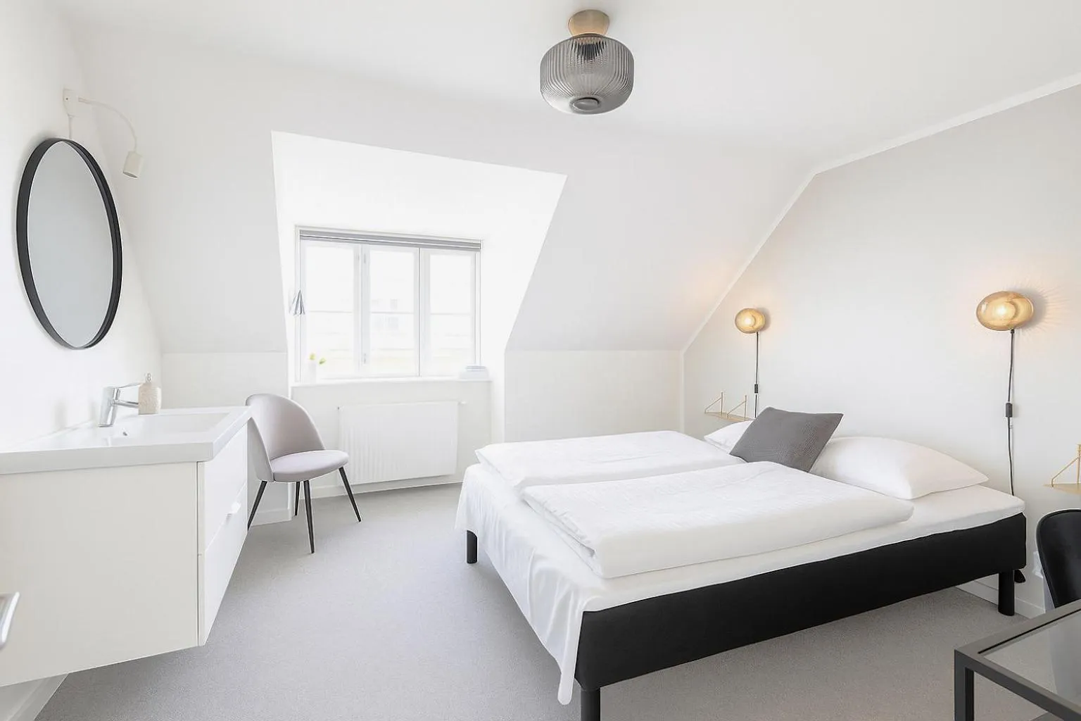 Bedroom, Bed in CentralHotellet