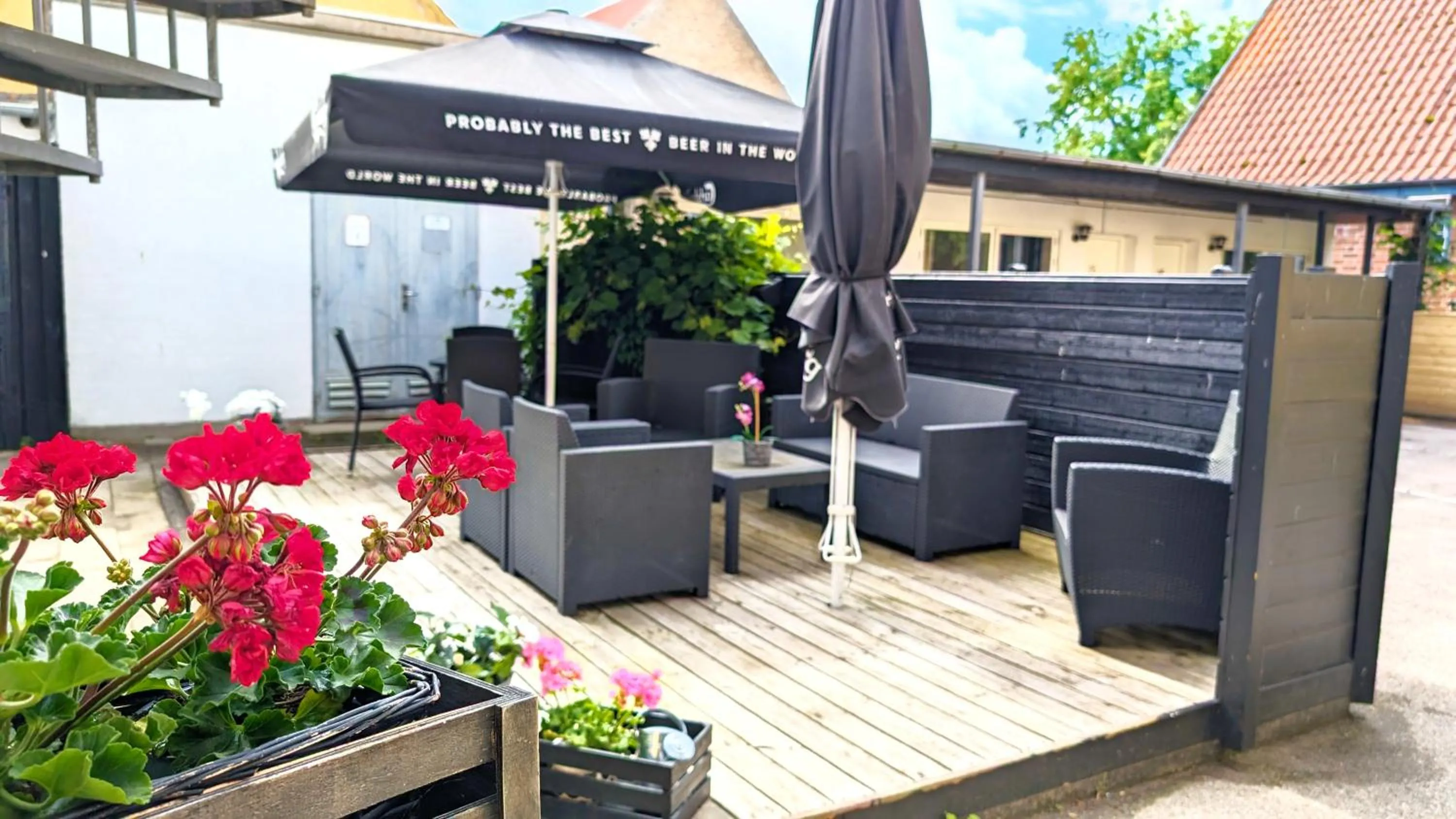 Balcony/Terrace in CentralHotellet