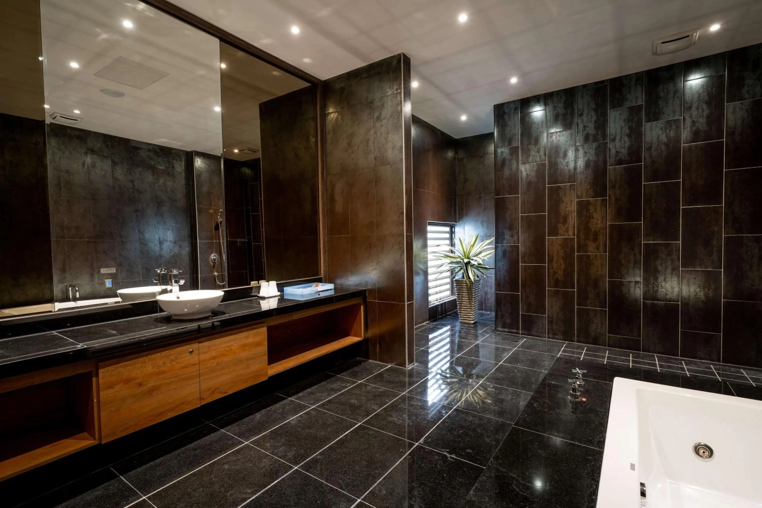 Bathroom in Aquarius Motel