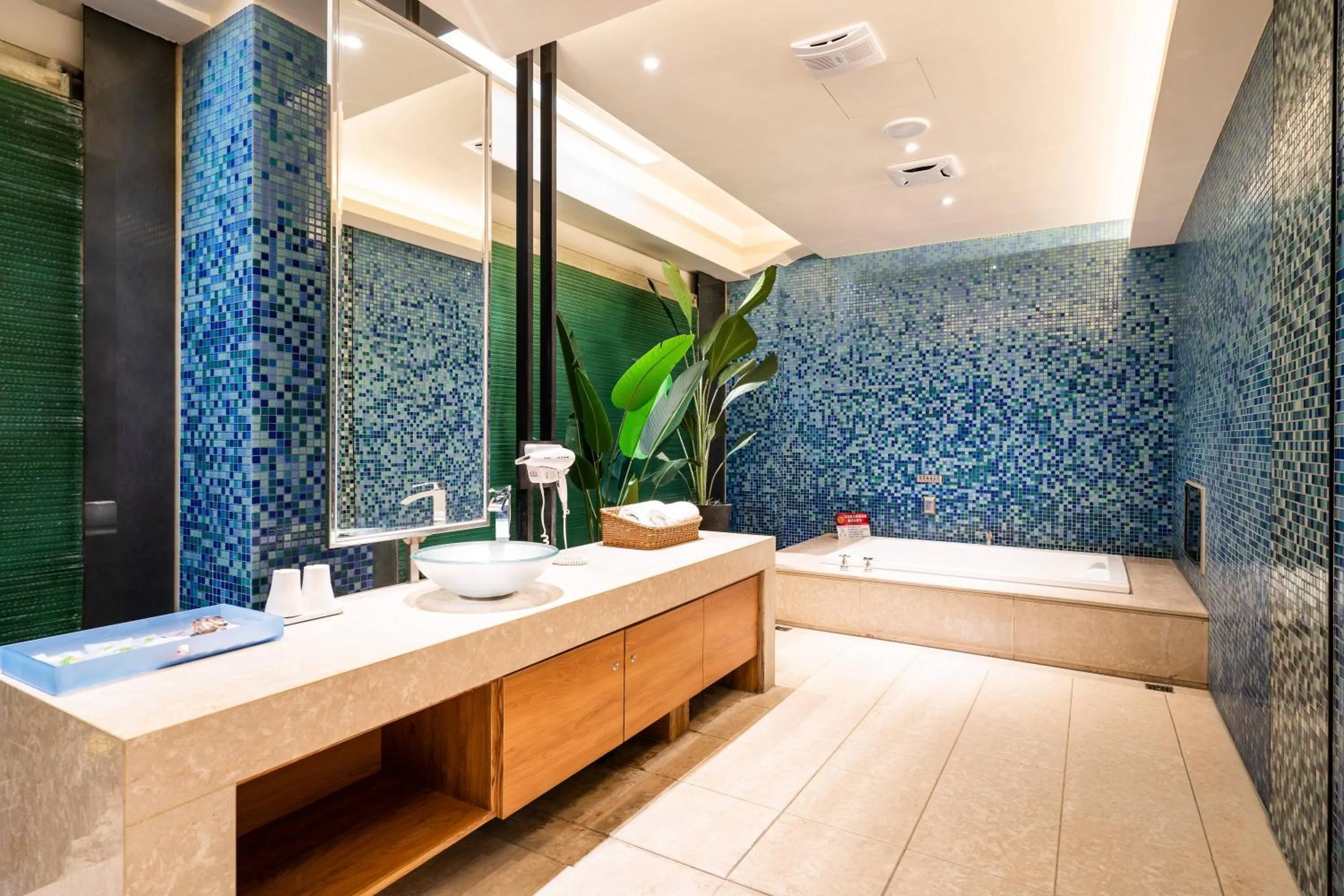 Bathroom in Aquarius Motel