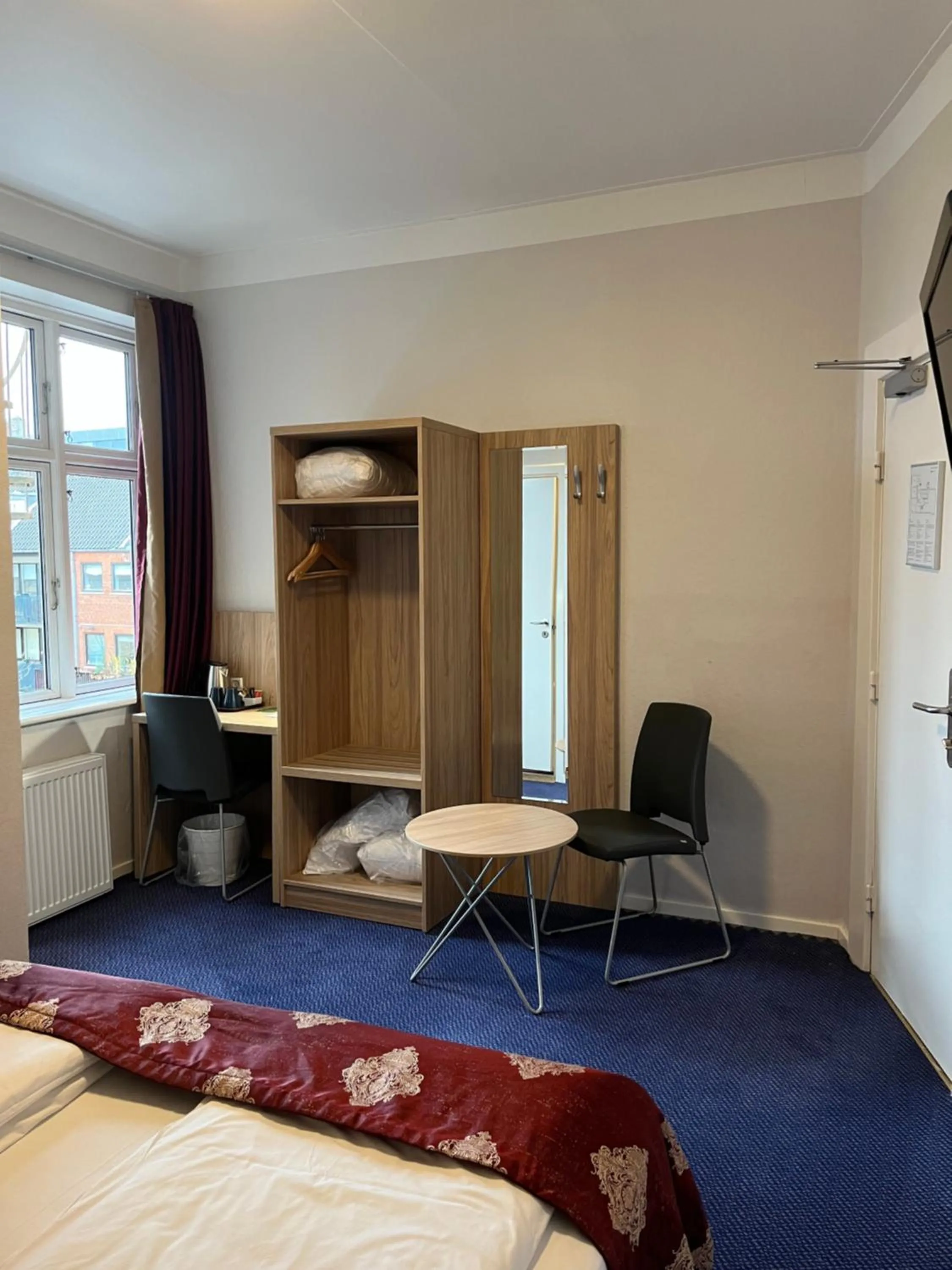 Bed in Hotel Skandia