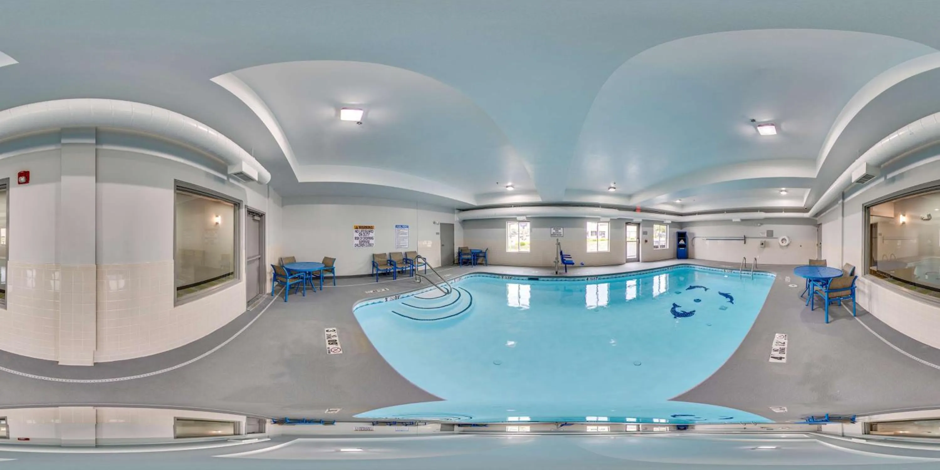 Pool view in Spark by Hilton Commerce, GA