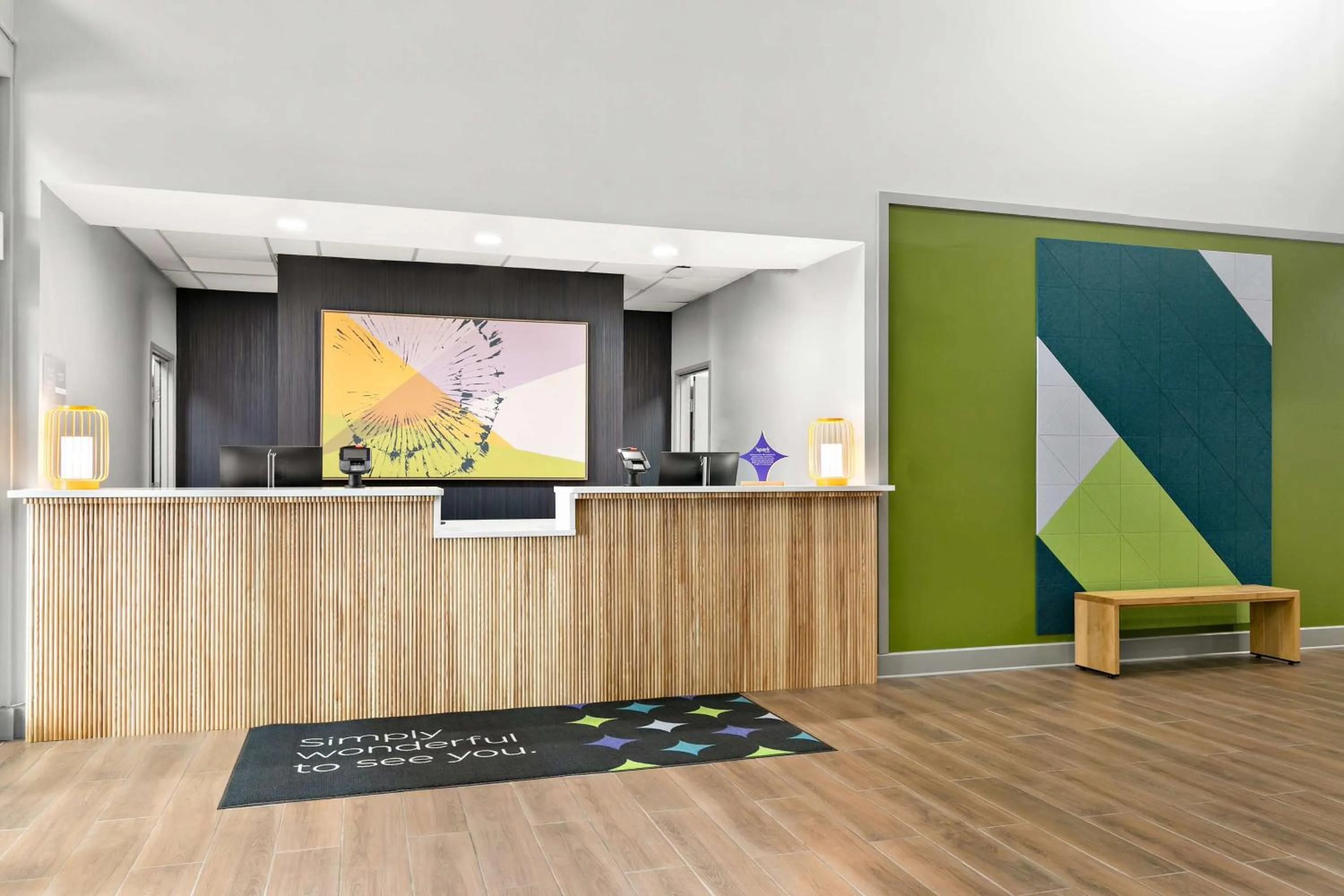 Lobby or reception in Spark by Hilton Commerce, GA