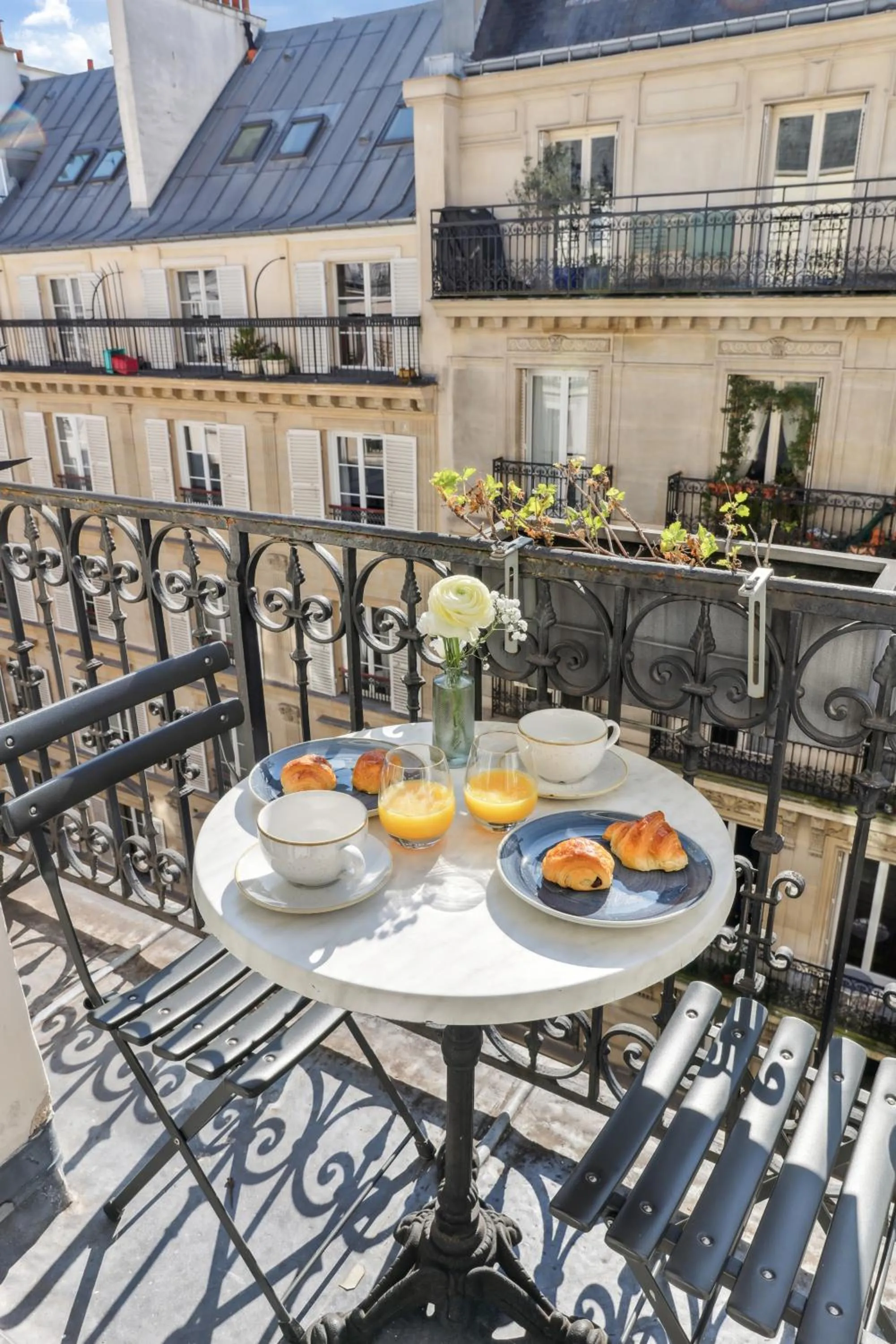 Balcony/Terrace in Hôtel Alexandrine Opera