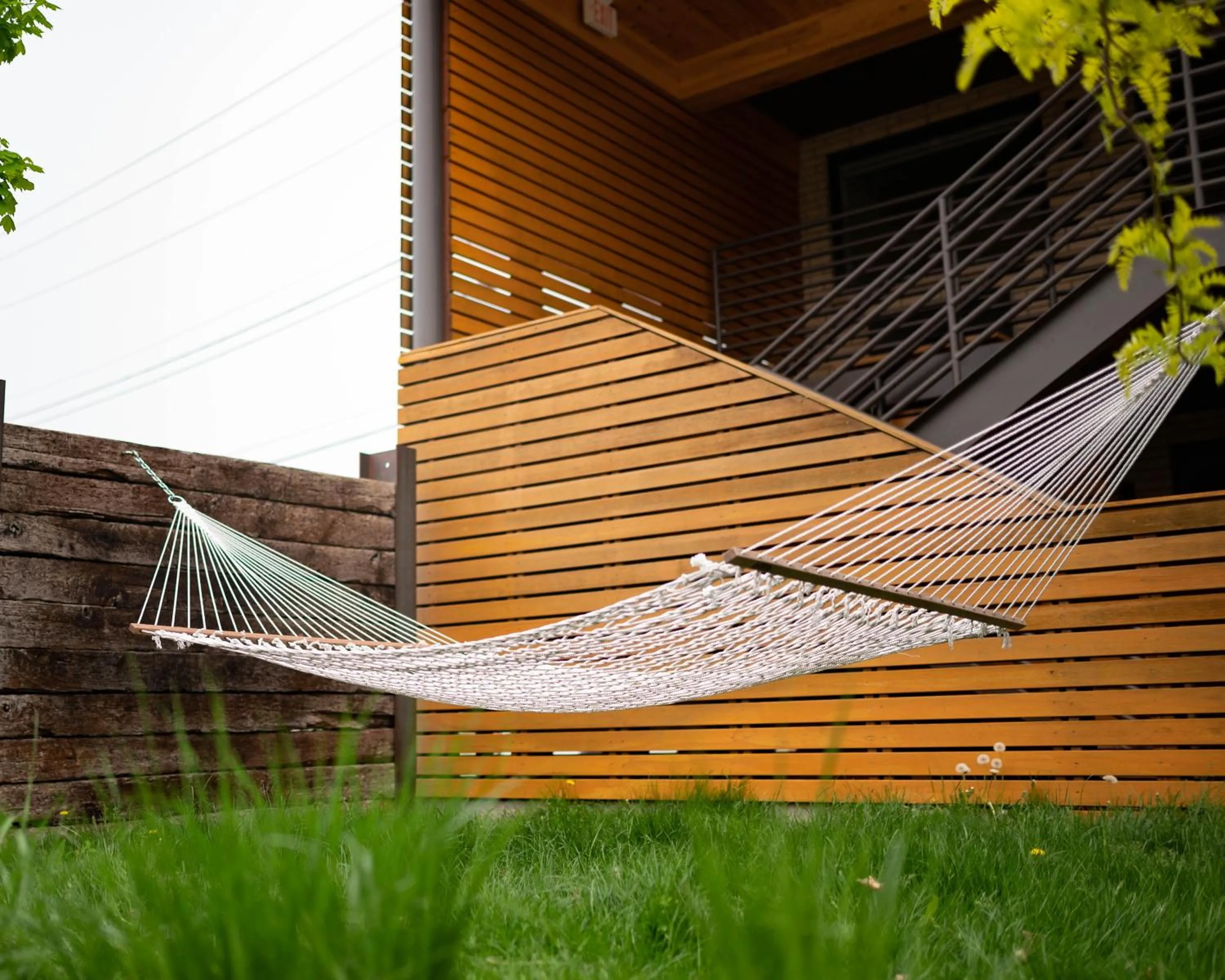 Patio in The Oxbow Hotel