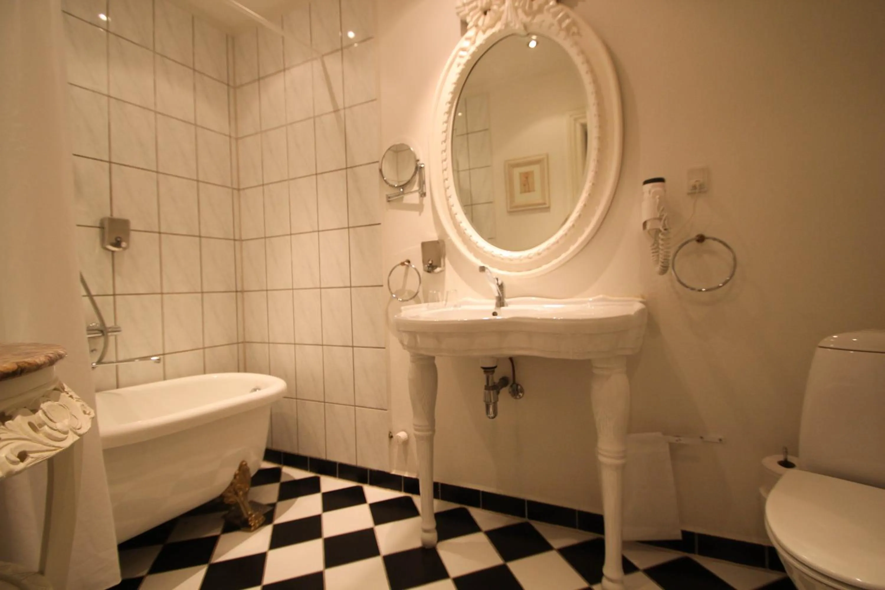 Balcony/Terrace in Sauntehus Castle Hotel