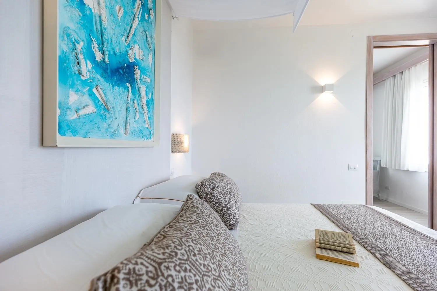 Bedroom, Bed in Hotel Flamingo