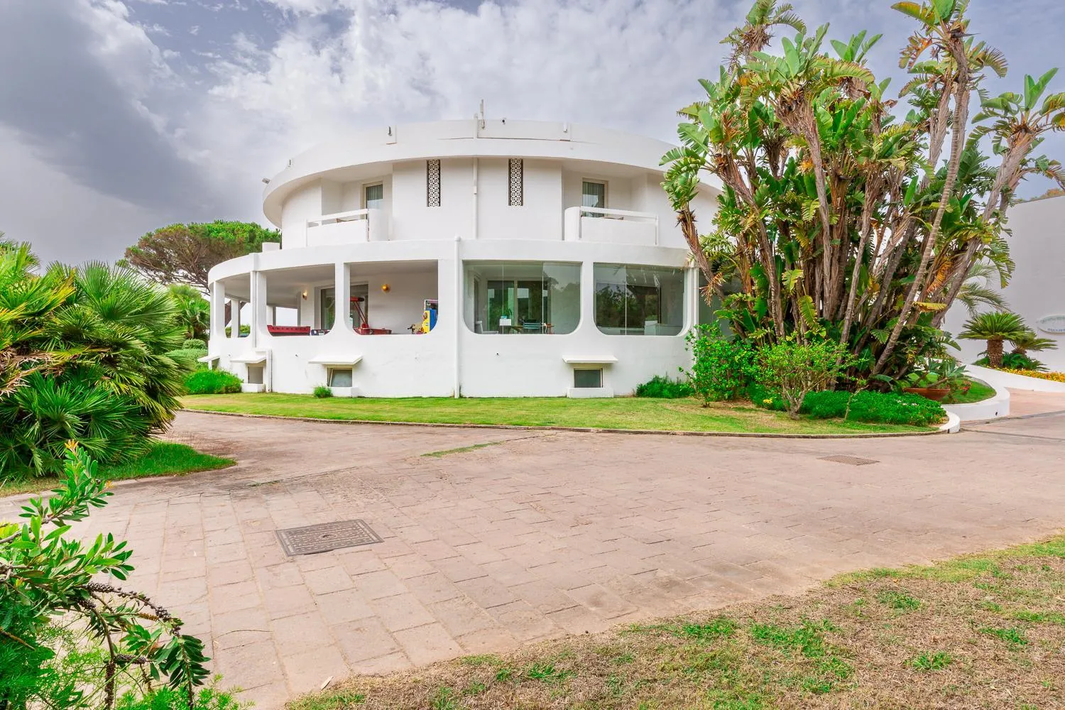 Garden view in Hotel Flamingo