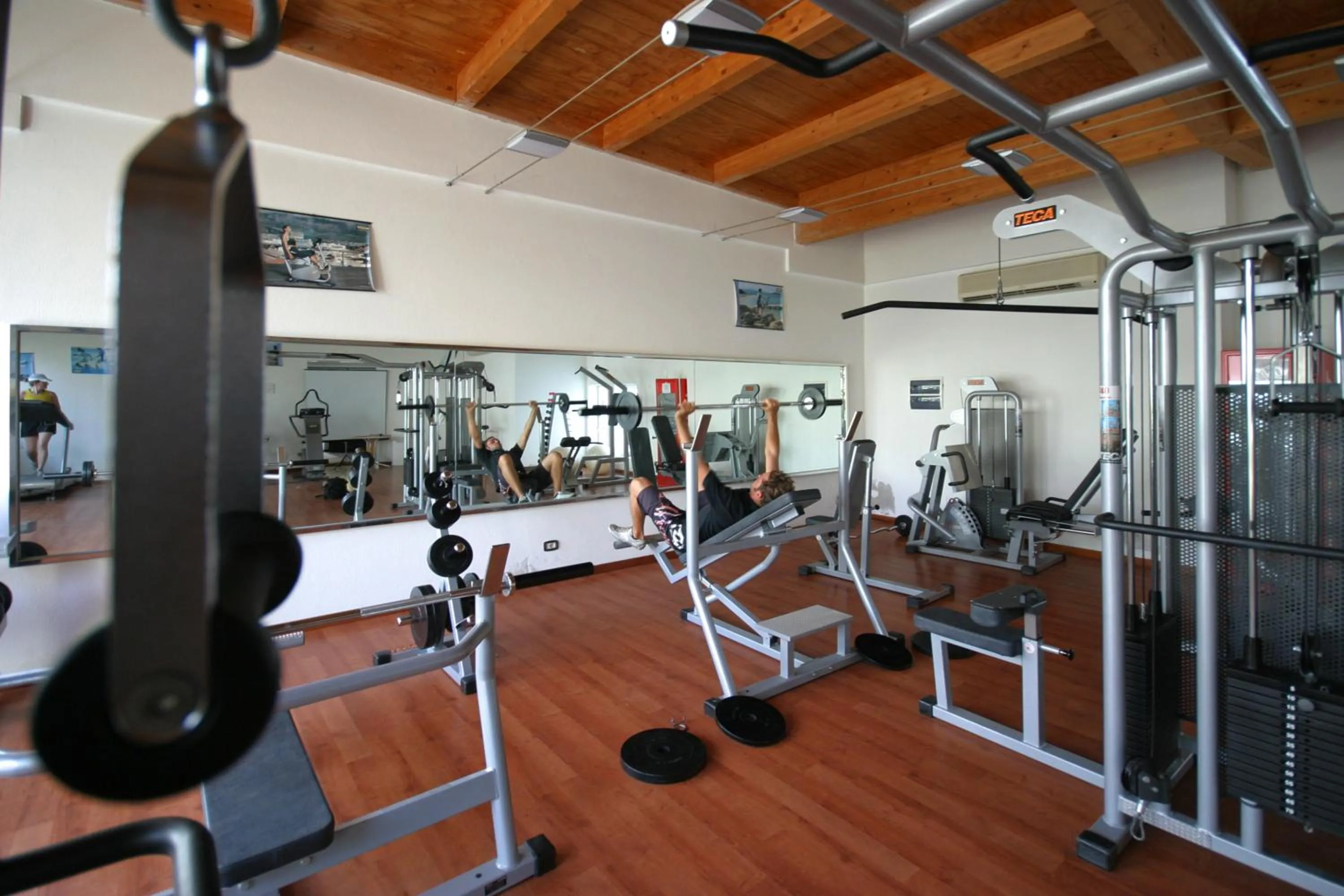 Fitness centre/facilities in Hotel Flamingo