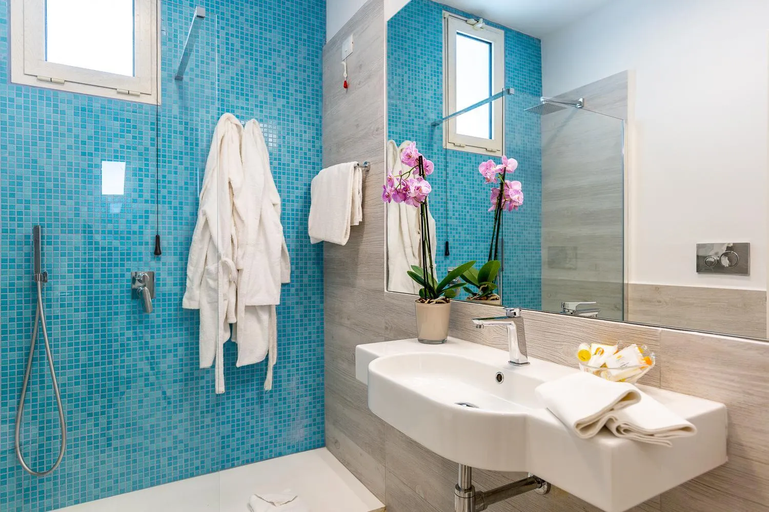 Bathroom in Hotel Flamingo