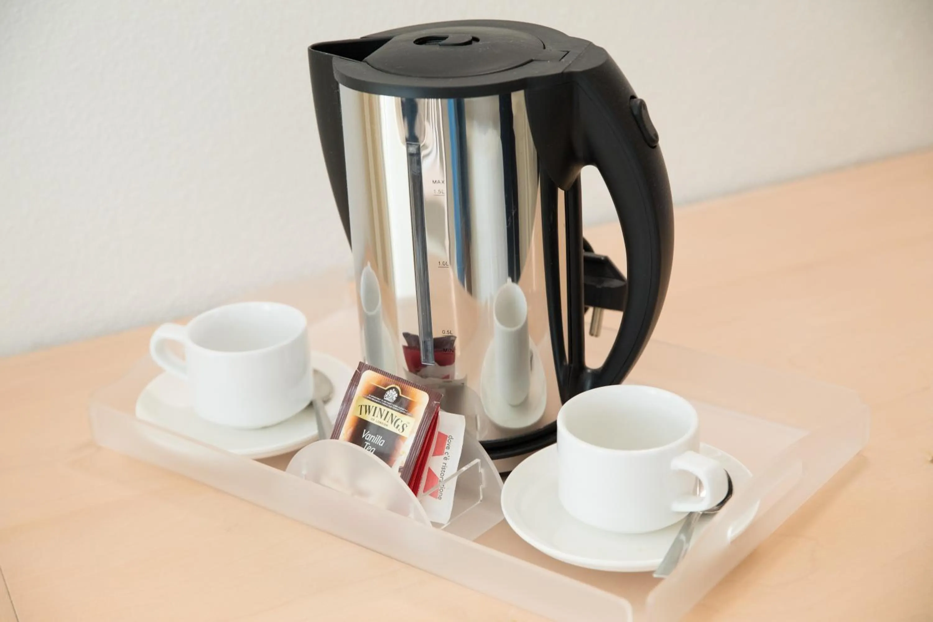 Coffee/tea facilities in Hotel Flamingo