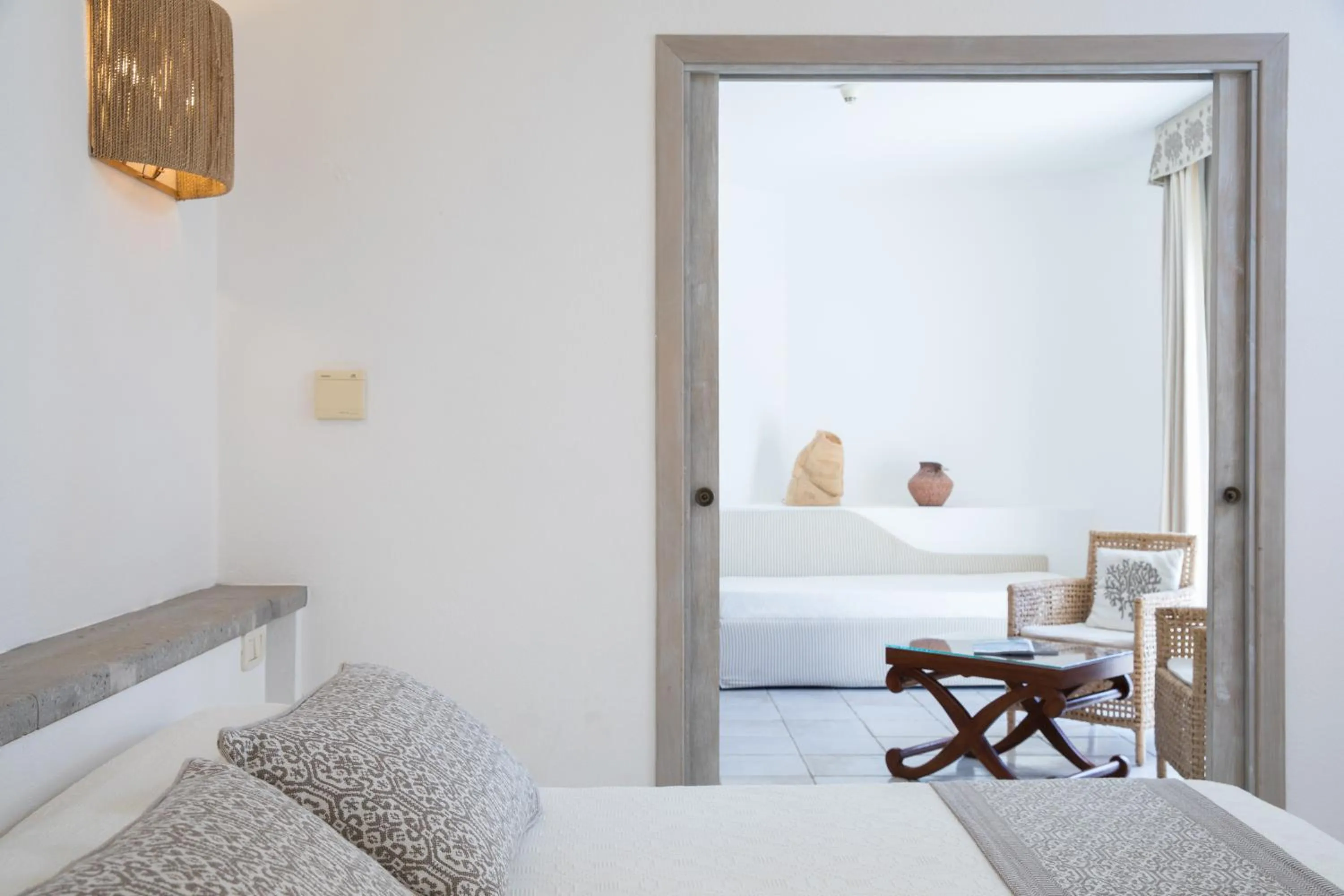 Bed in Hotel Flamingo