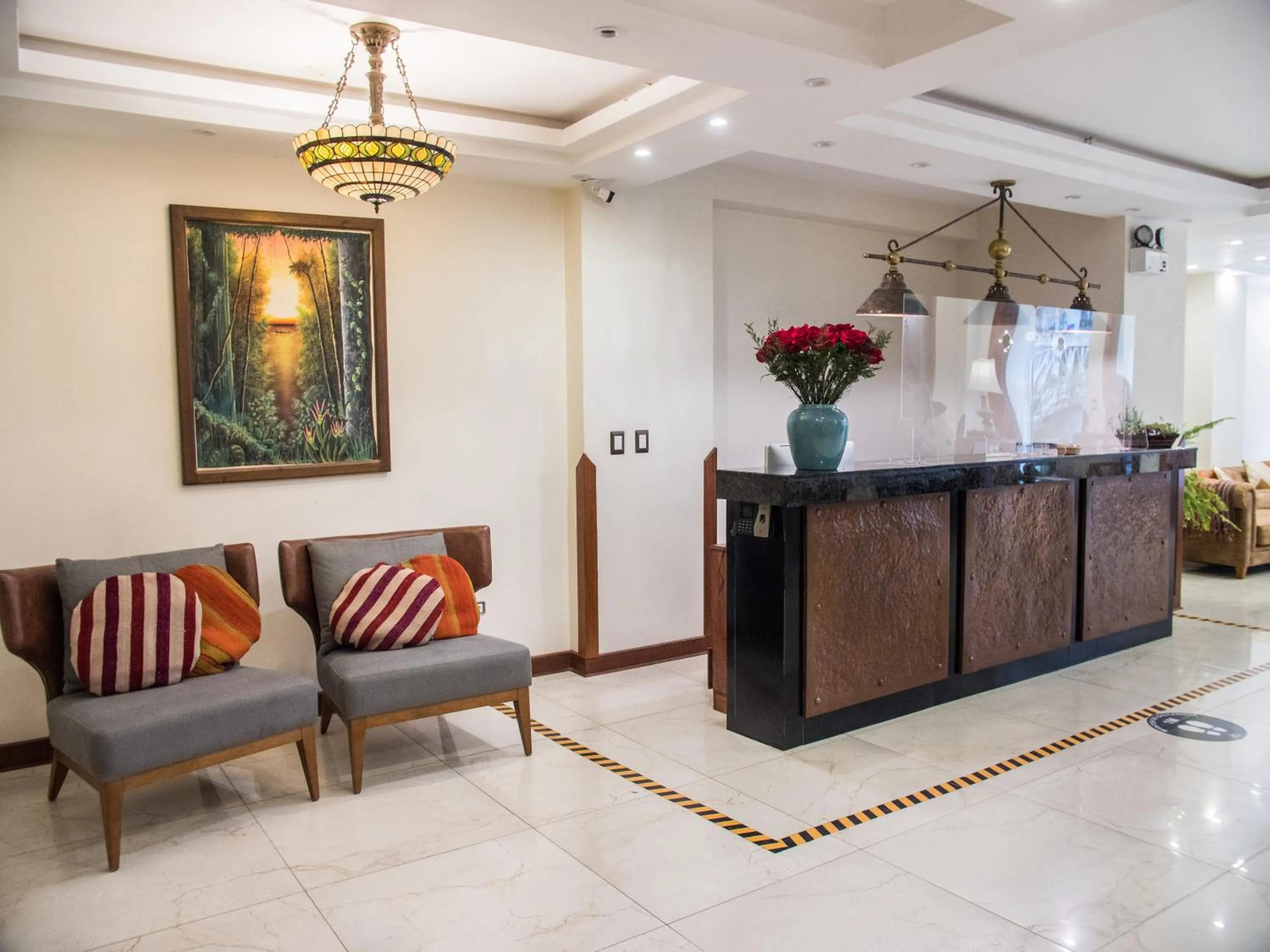 Lobby or reception in Jaya Machu Picchu Boutique Hotel