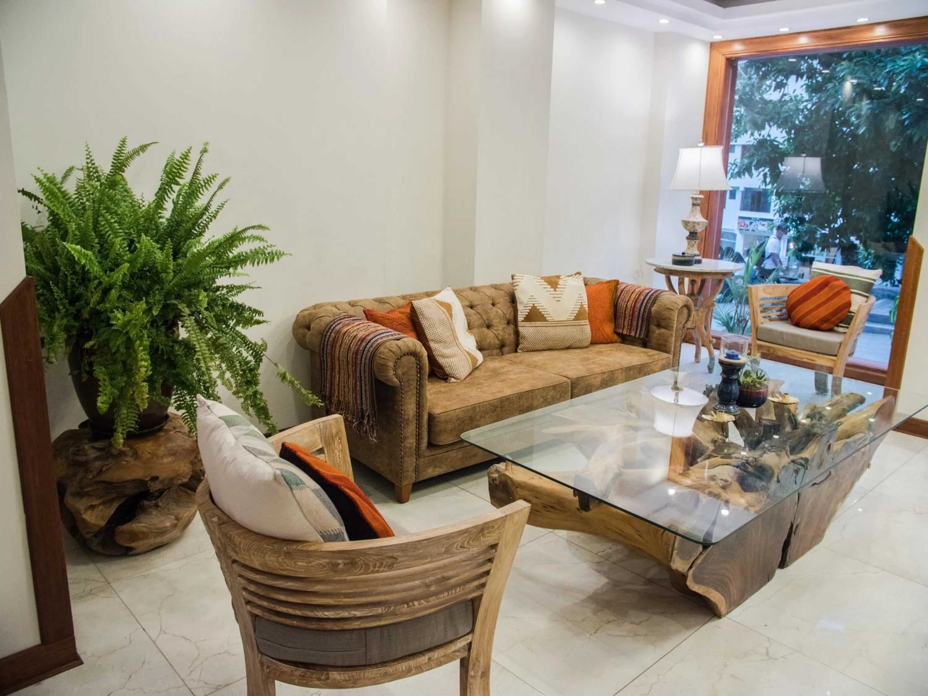 Living room in Jaya Machu Picchu Boutique Hotel