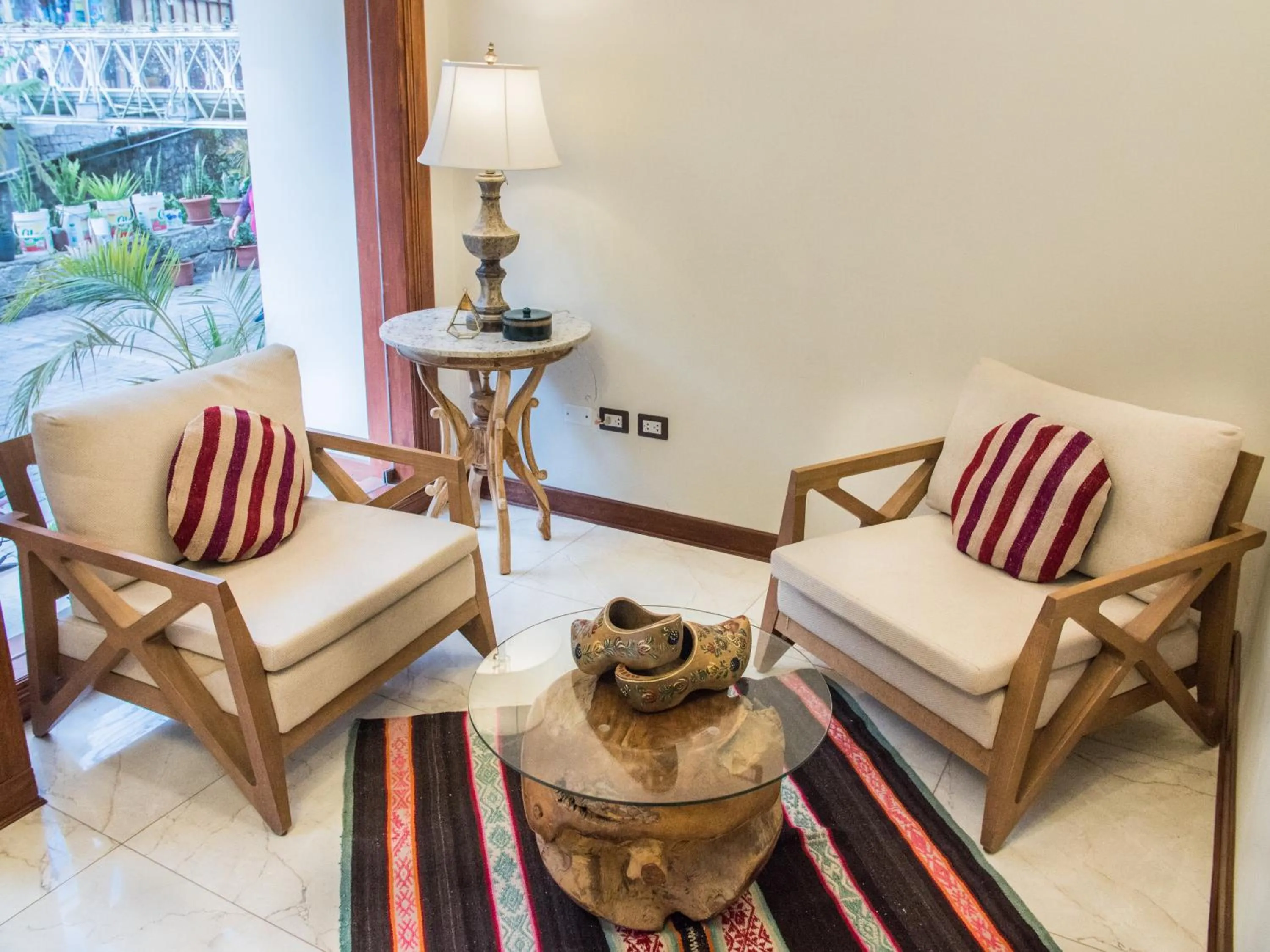 Living room in Jaya Machu Picchu Boutique Hotel