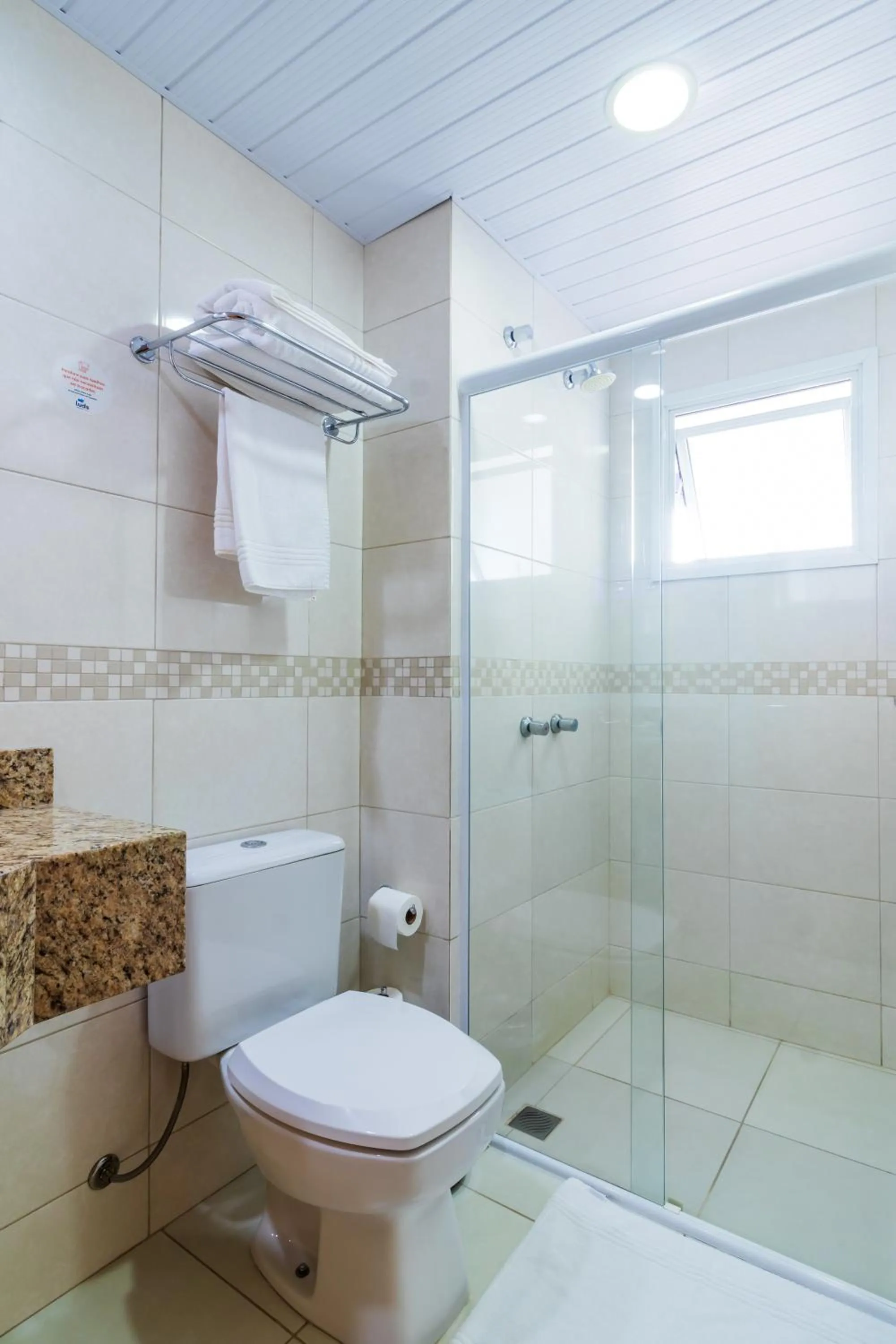 Shower in Luds Comfort Hotel