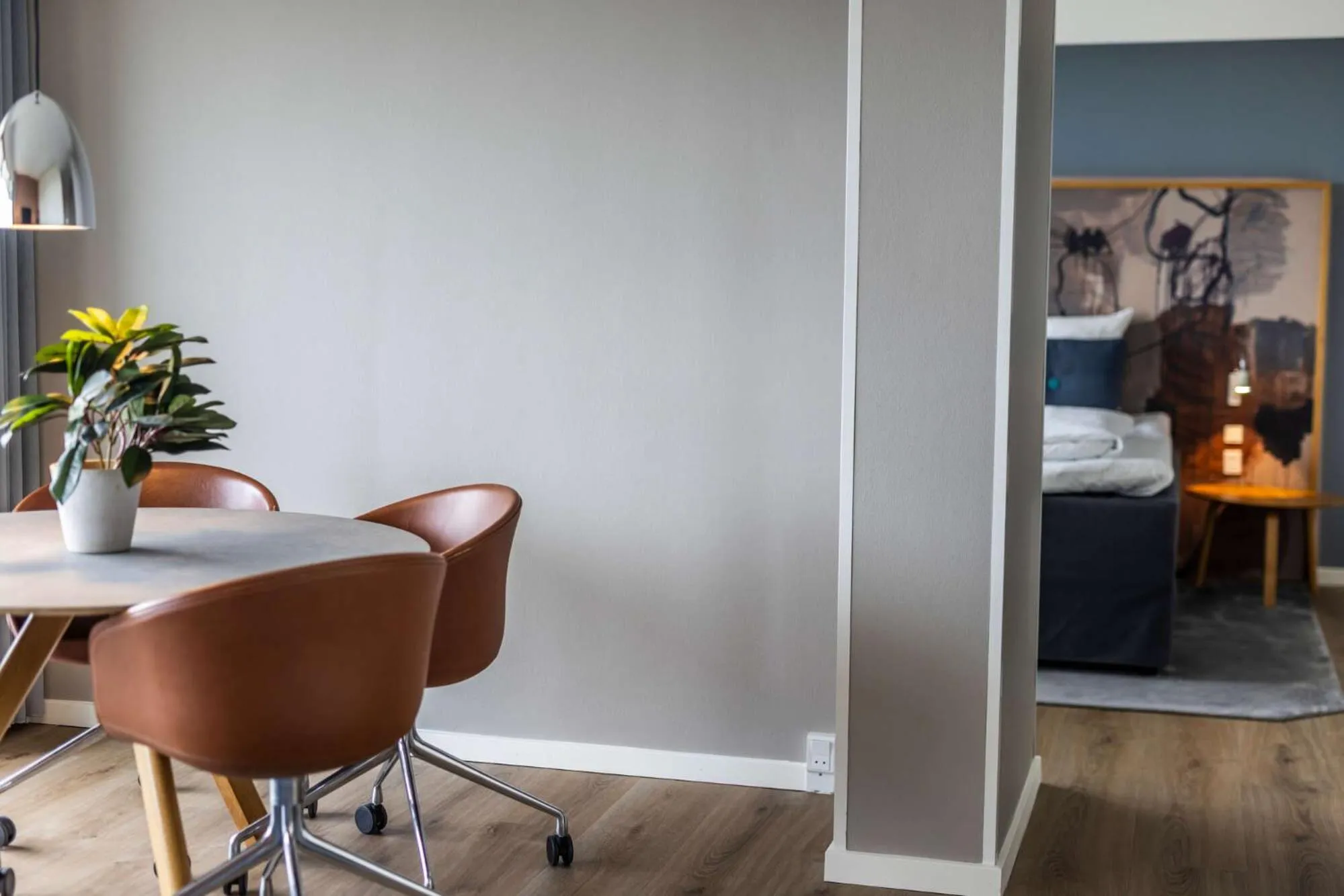 Bedroom, Bed in Comwell Hvide Hus Aalborg, Dolce by Wyndham