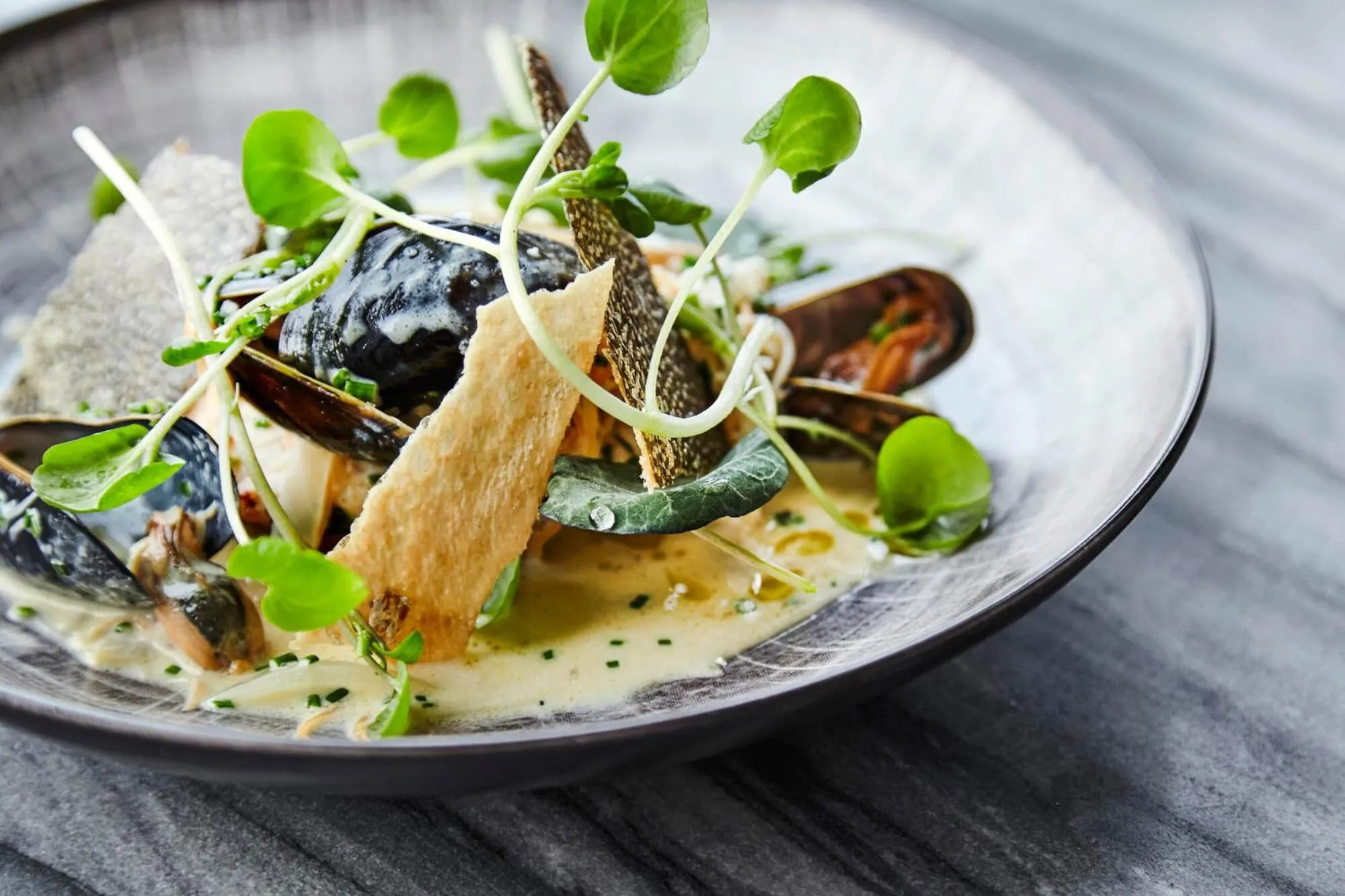 Restaurant/places to eat in Comwell Hvide Hus Aalborg, Dolce by Wyndham