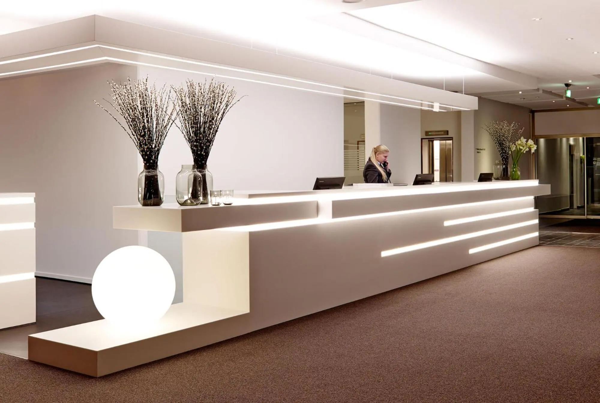 Lobby or reception in Comwell Hvide Hus Aalborg, Dolce by Wyndham