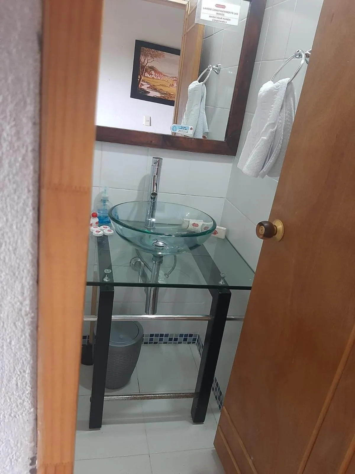 Bathroom in Hotel Zocalo Campestre