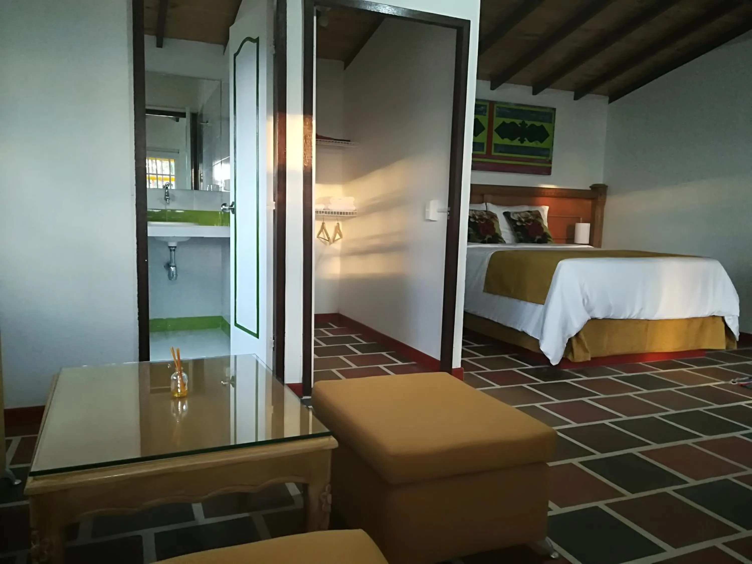Photo of the whole room, Bed in Hotel Zocalo Campestre