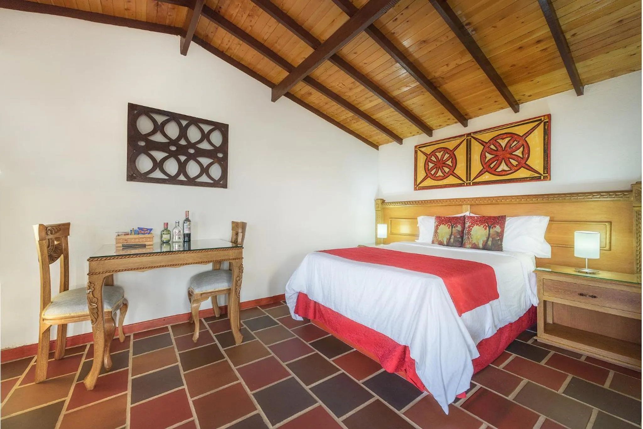 Bed in Hotel Zocalo Campestre