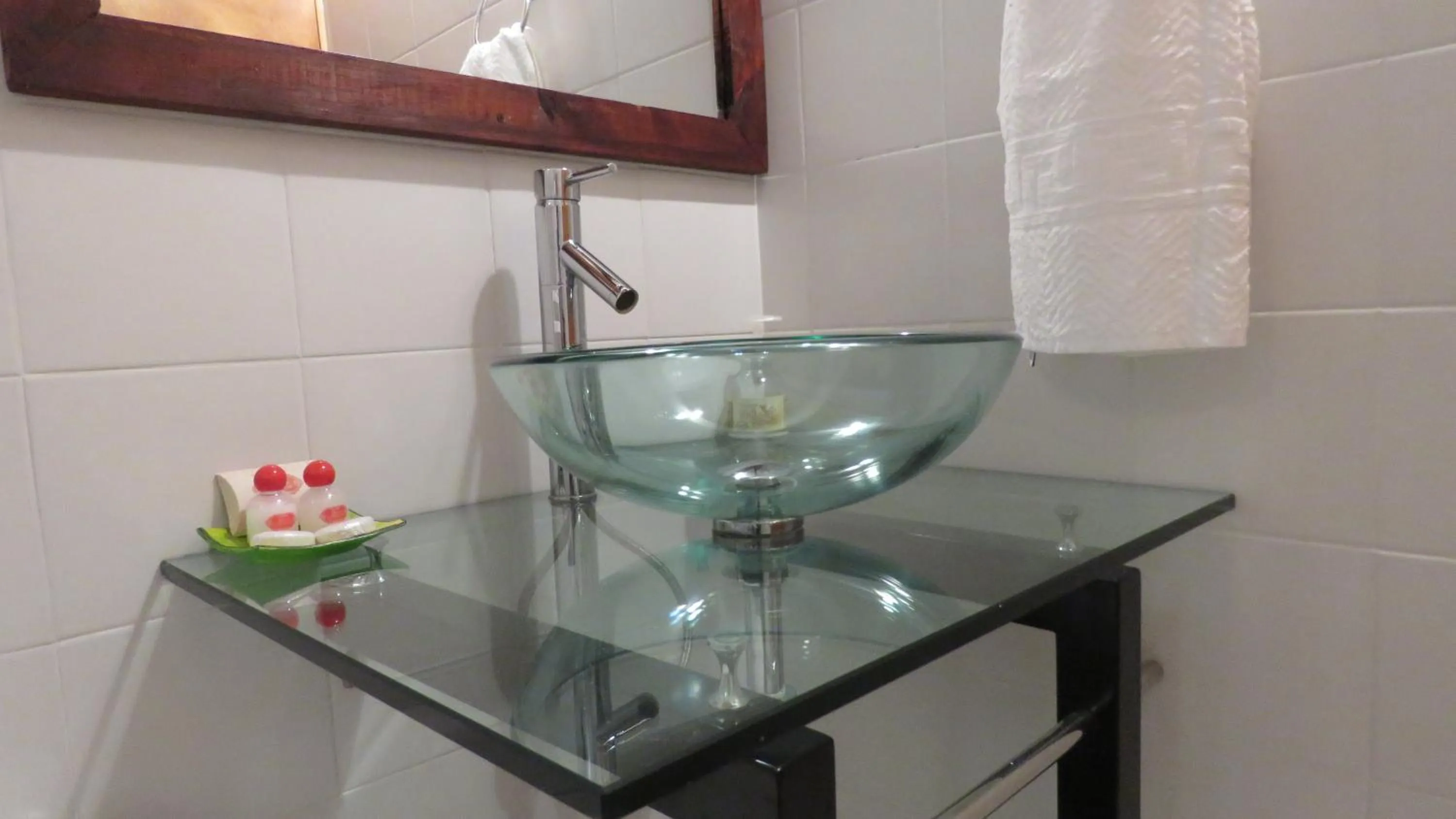 Bathroom in Hotel Zocalo Campestre