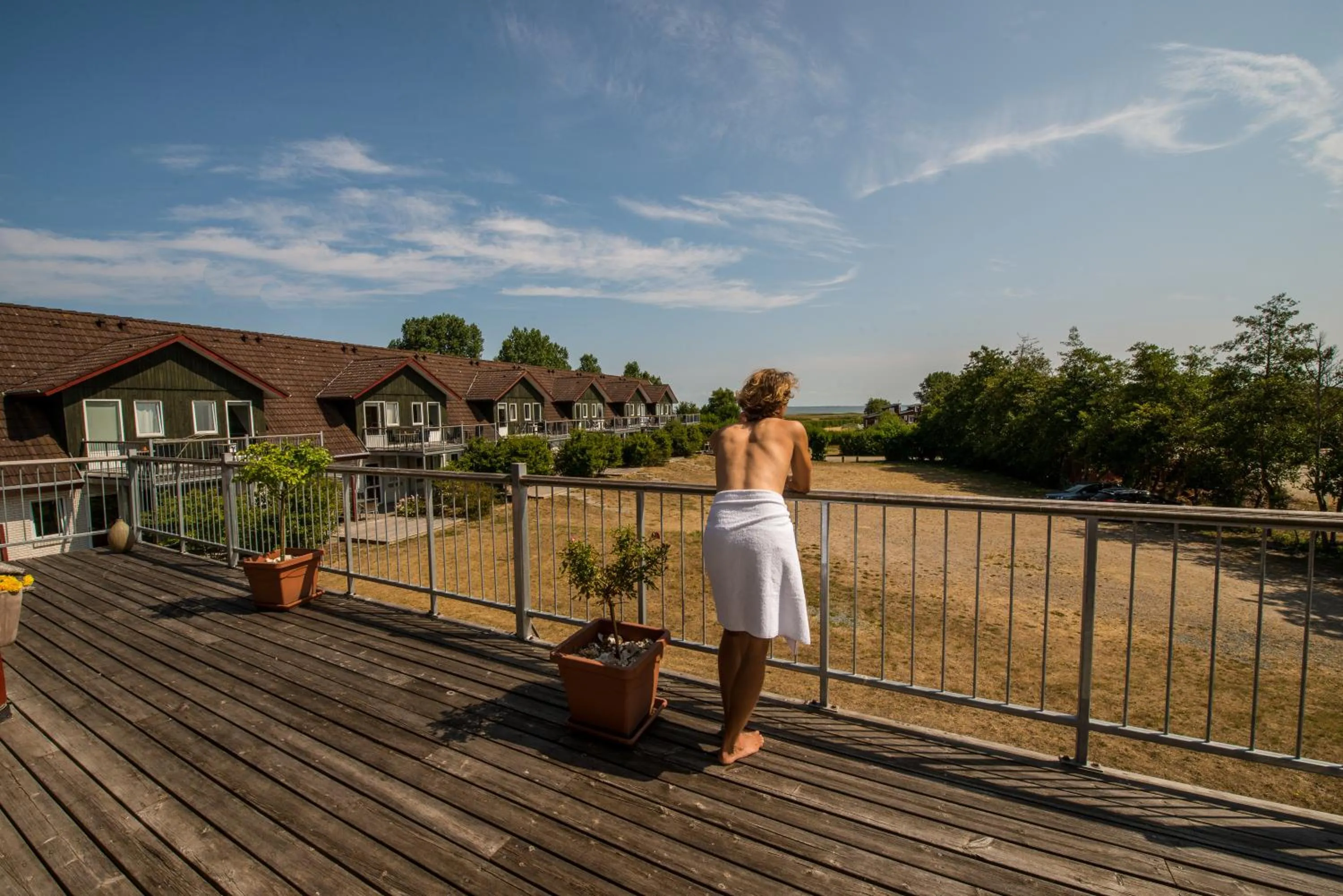 Balcony/Terrace in Hotel Kommandørgården