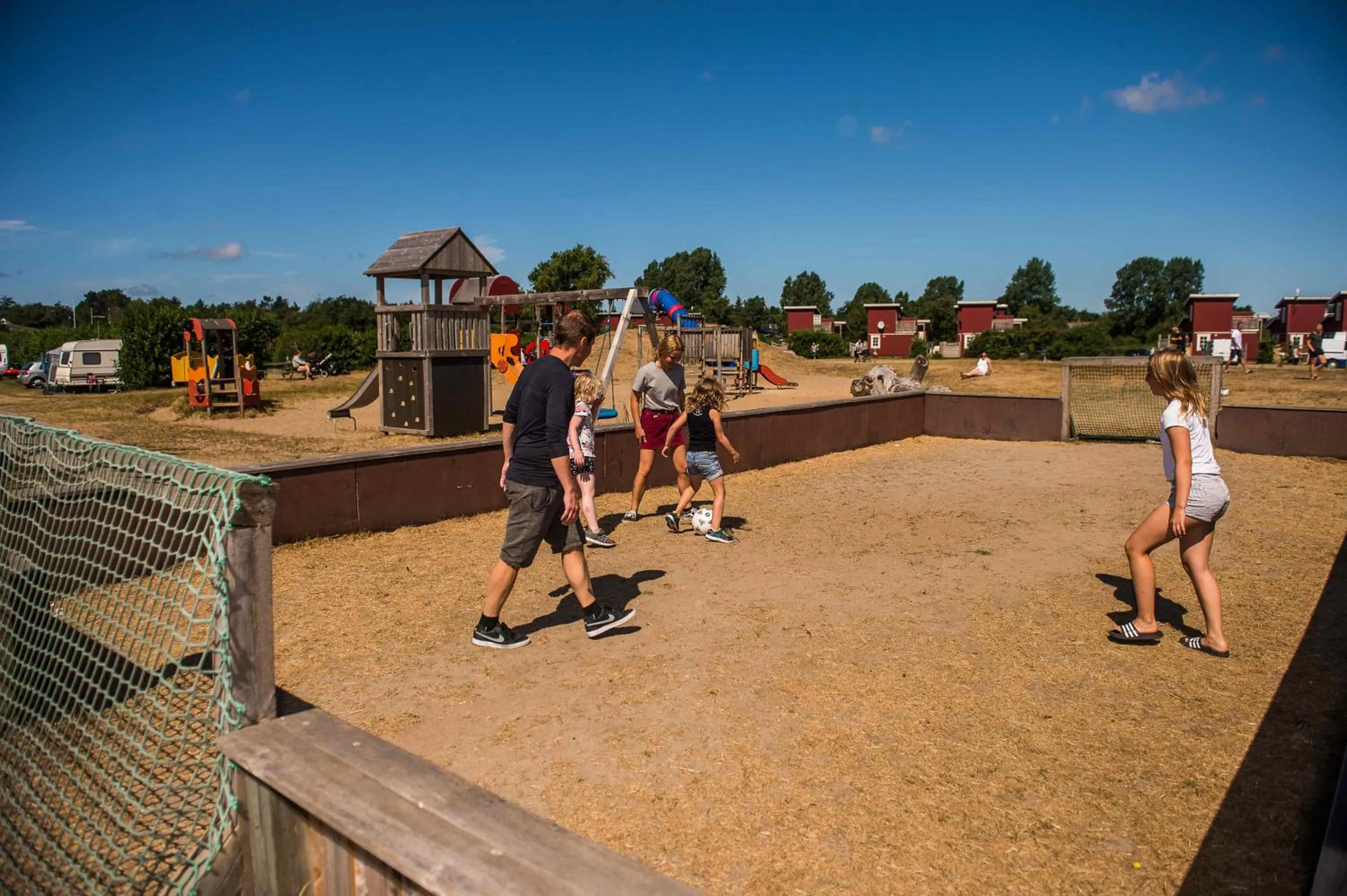 Children play ground in Hotel Kommandørgården