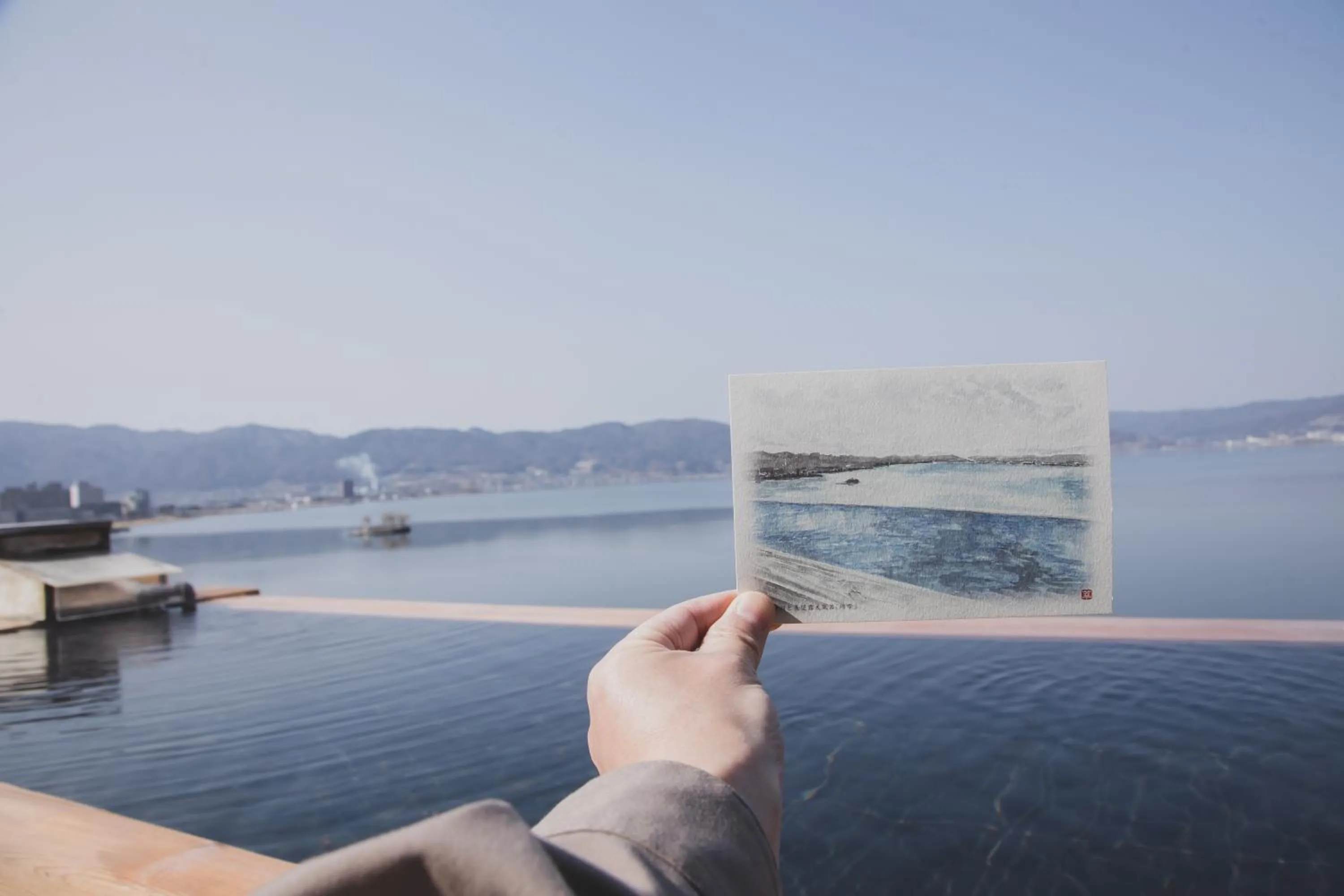 Open Air Bath in Sui Suwako