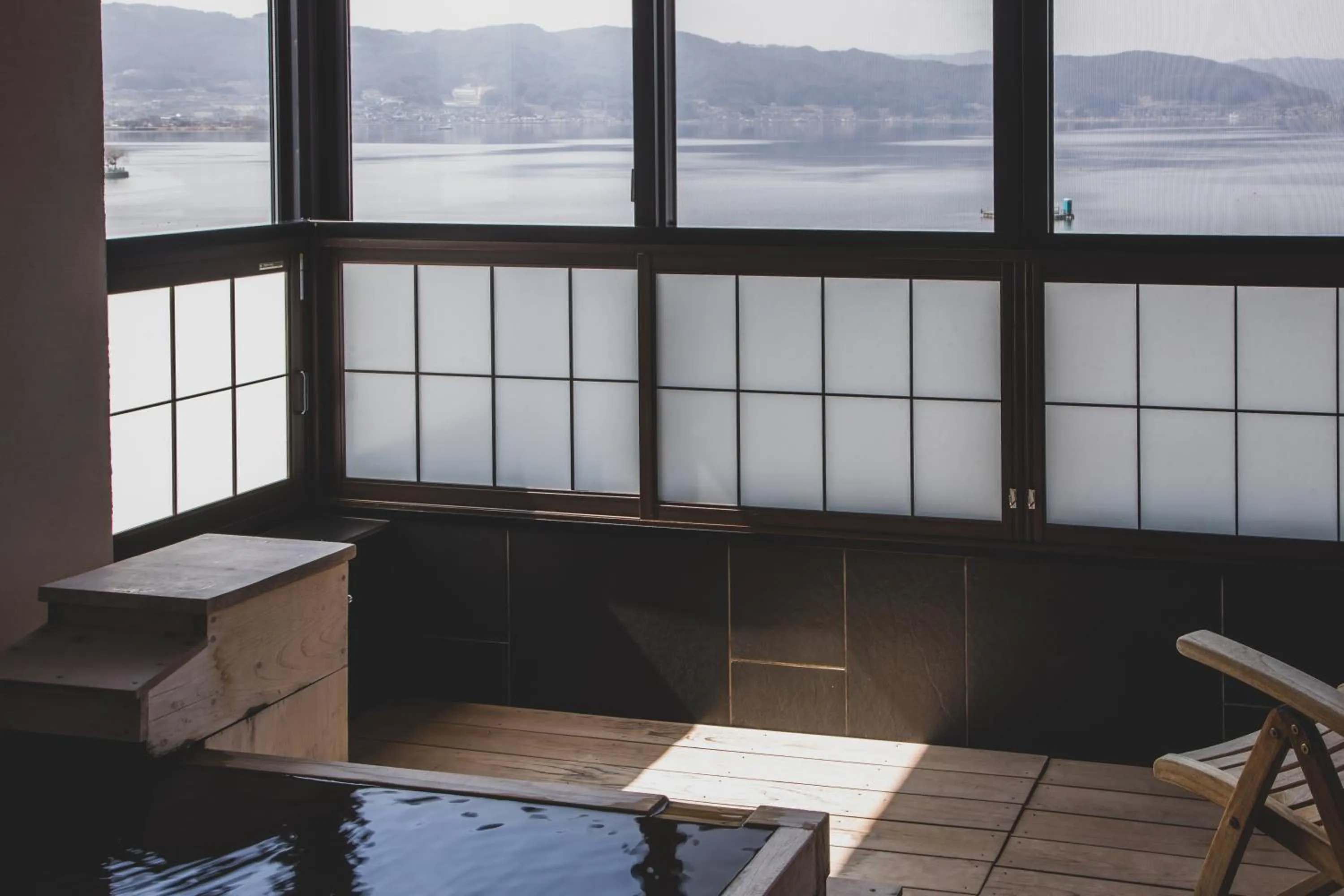 Open Air Bath in Sui Suwako