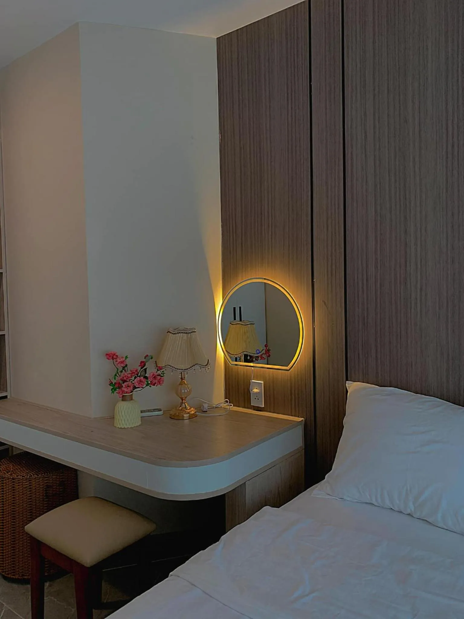 Bed in Diamond Sea Hotel