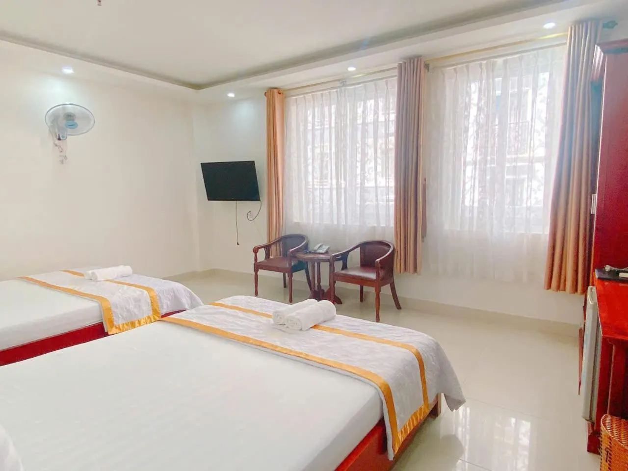 Bed in Diamond Sea Hotel