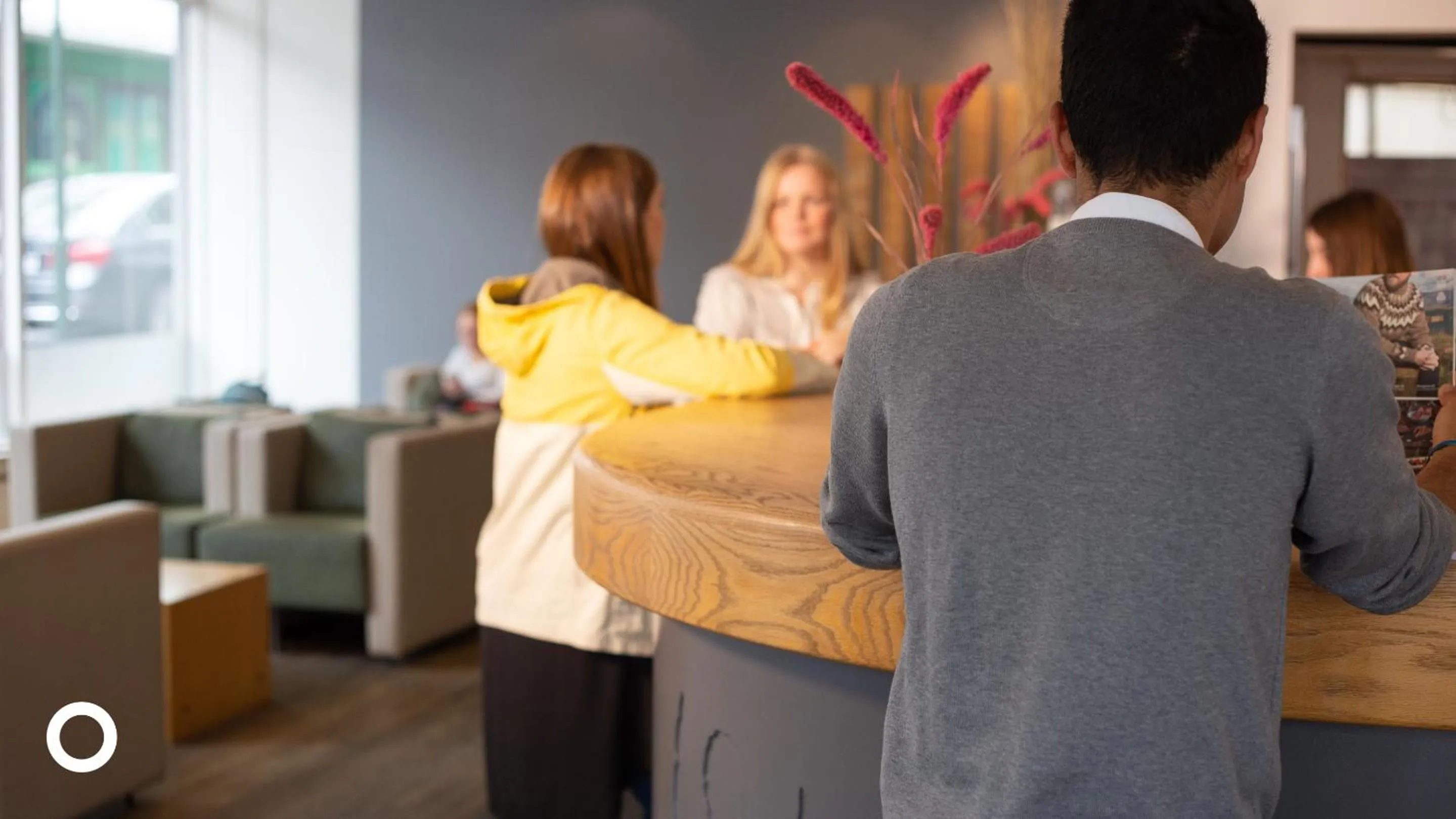 Lobby or reception, Bed in Center Hotels Klopp