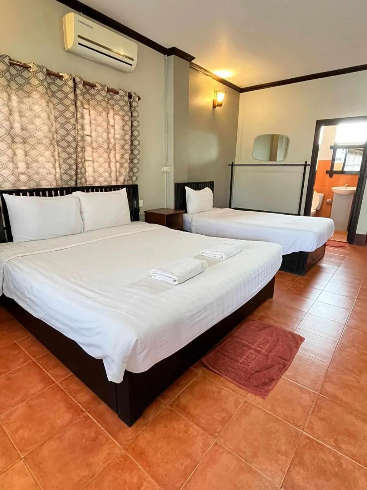 Triple Room with Mountain View in Nice view guesthouse