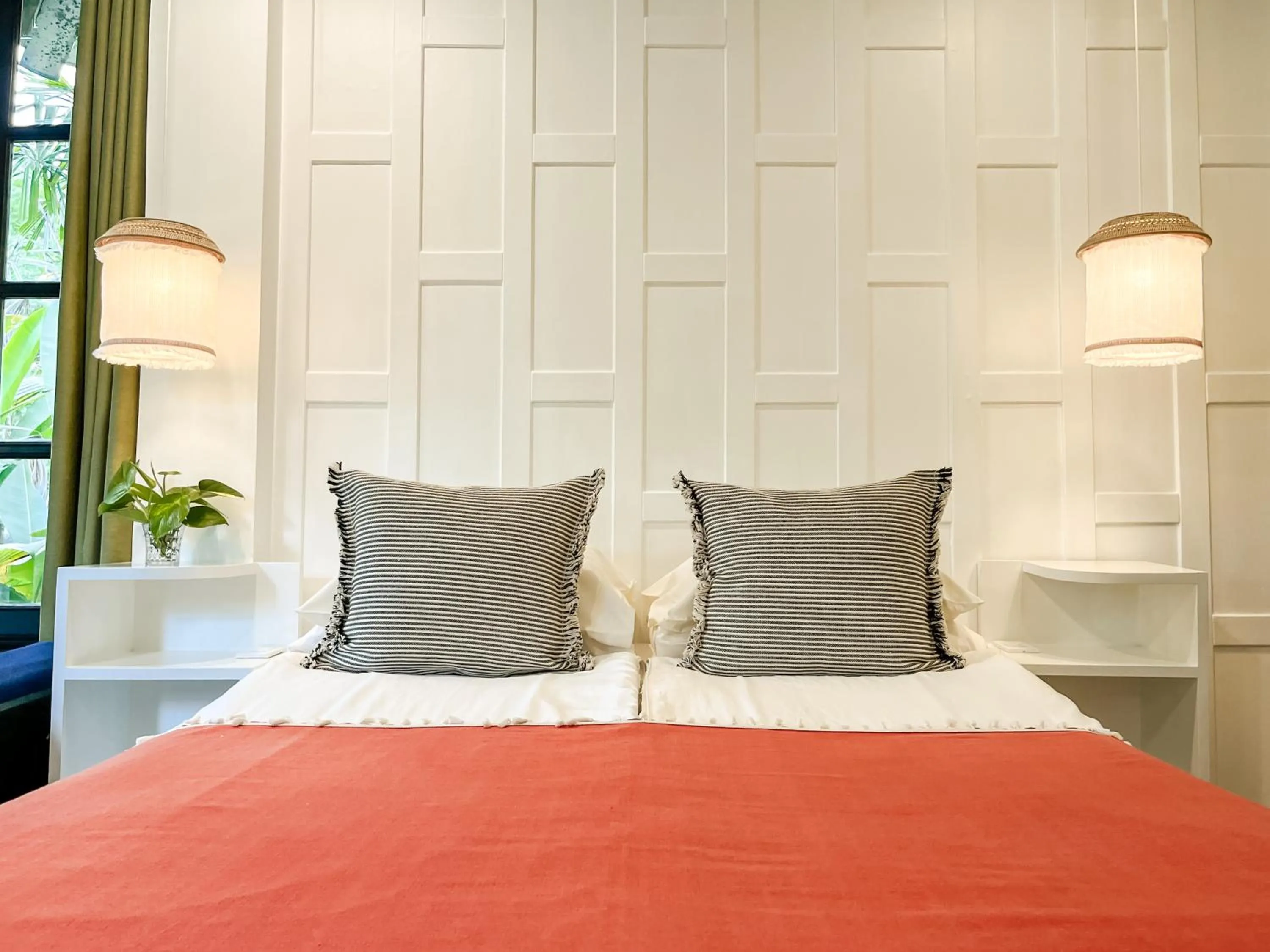 Bed in Baan Bua Cottage