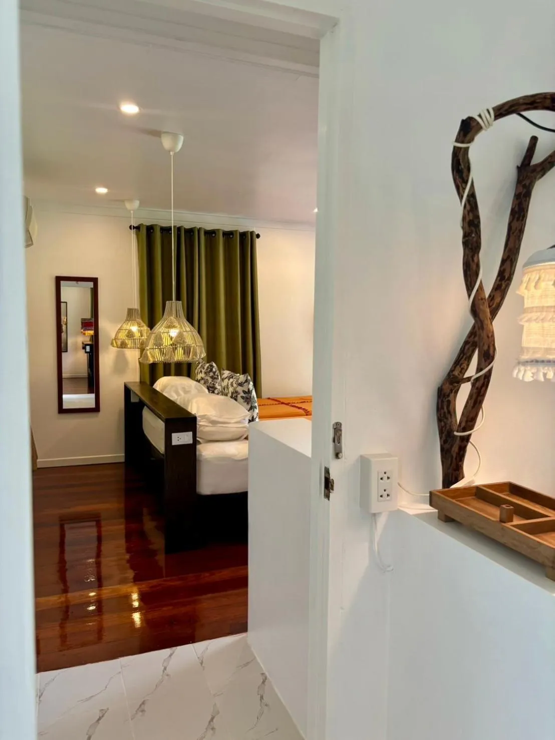 Photo of the whole room, Bed in Baan Bua Cottage