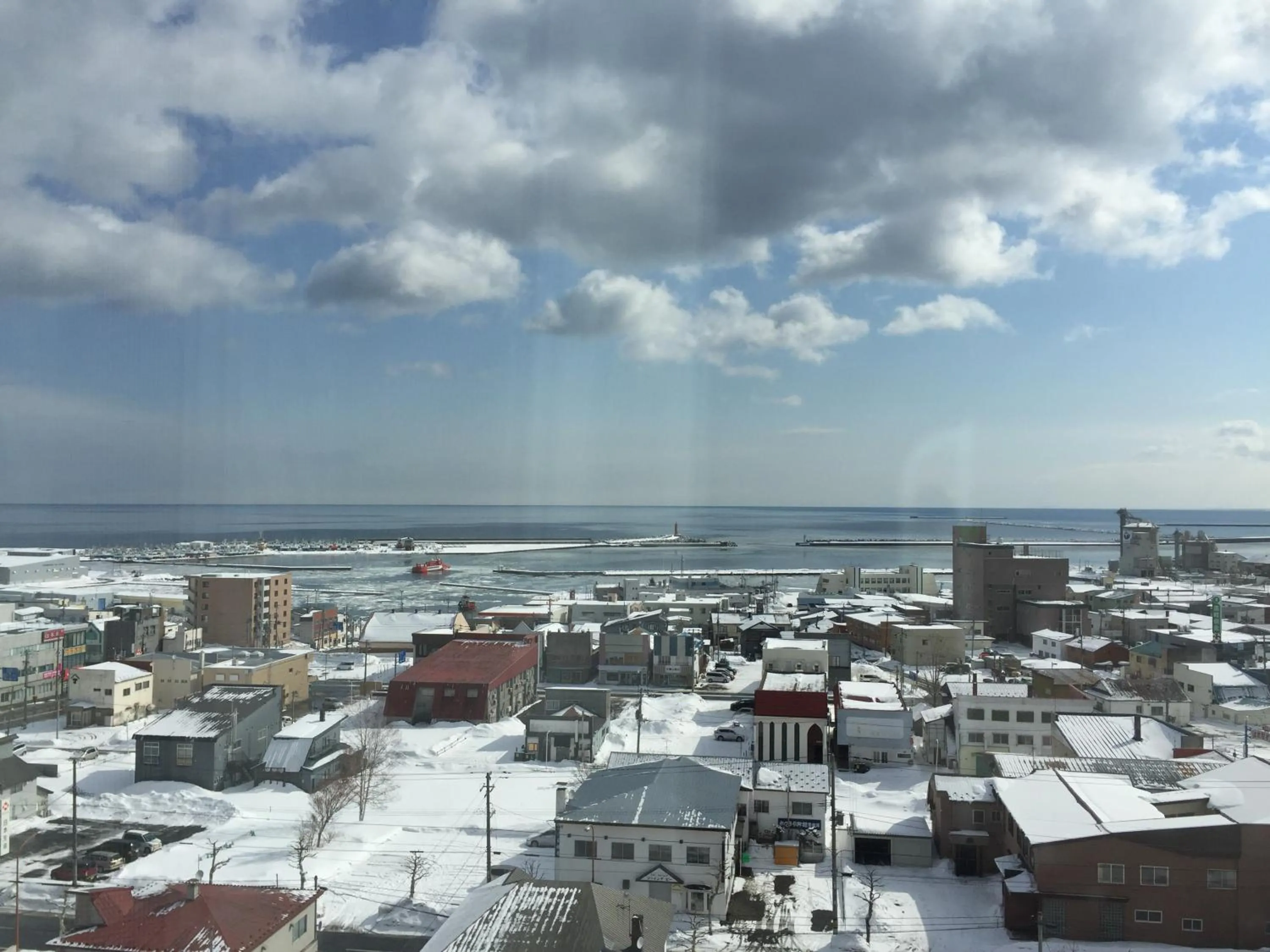 Sea view in Hotel Okhotsk Palace