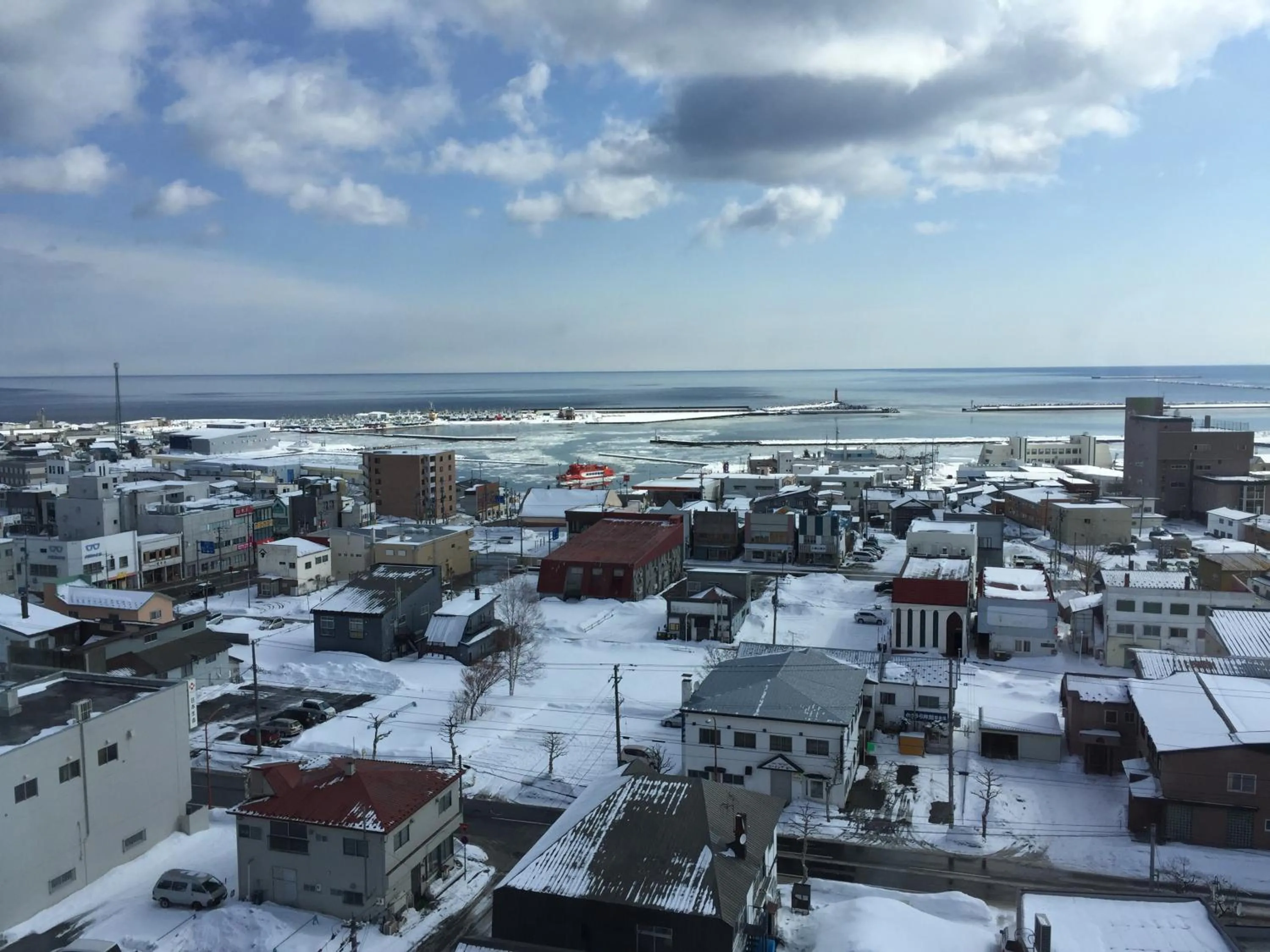 Sea view in Hotel Okhotsk Palace