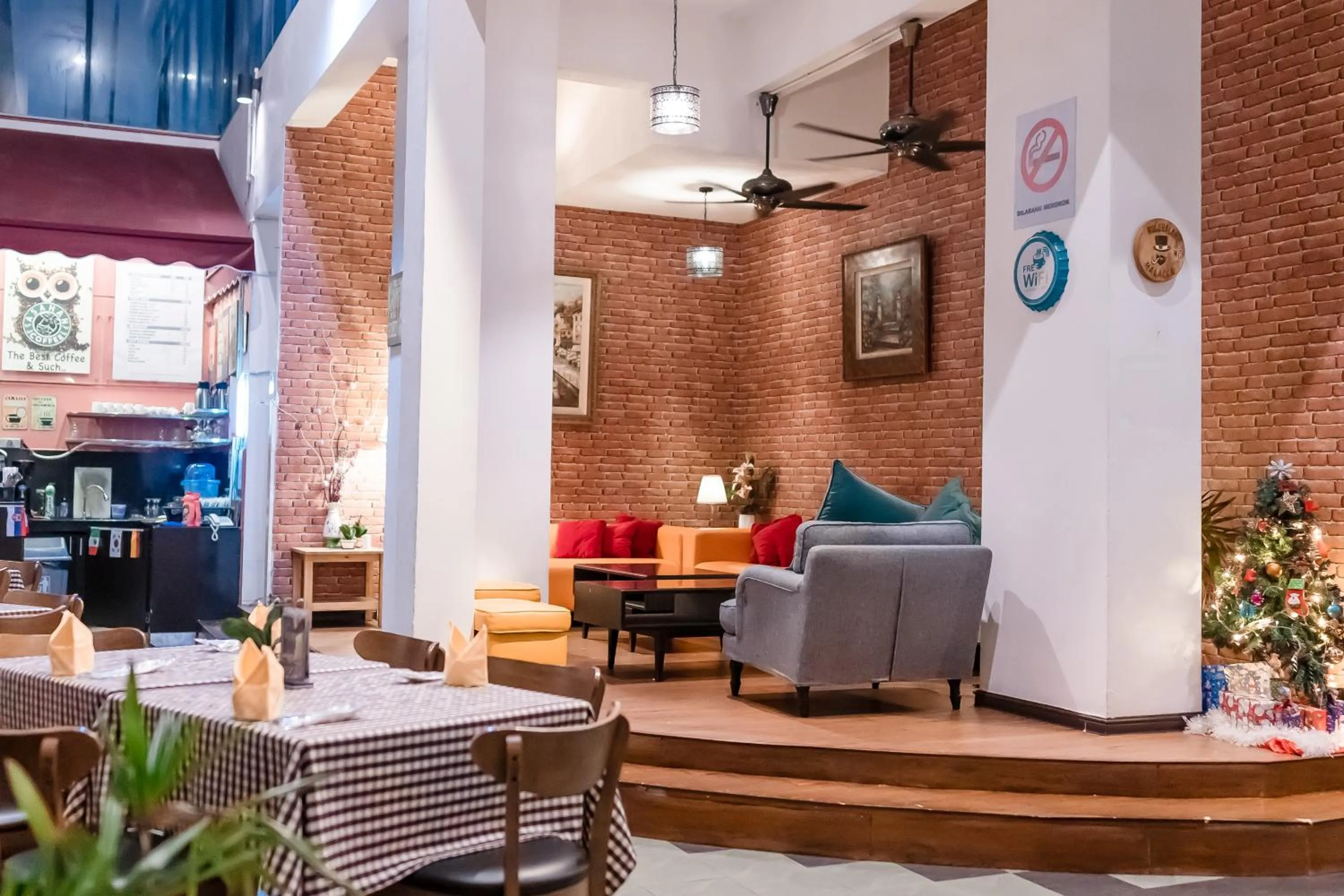 Seating area in MITC Hotel