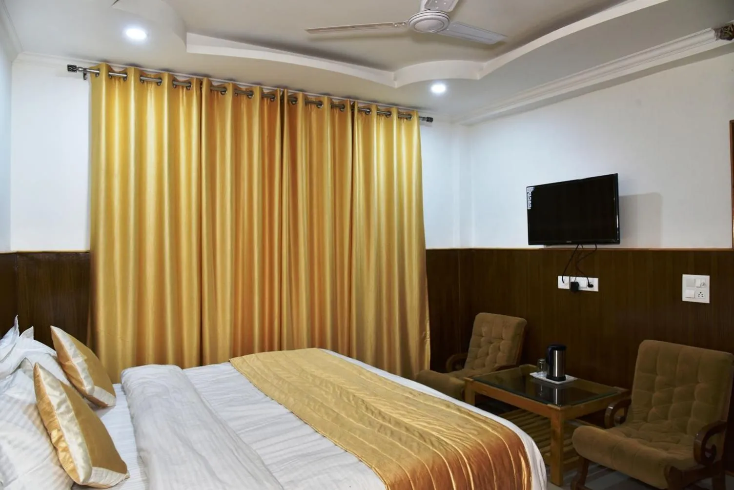Bed in Hotel Akash - Luxury Hotel In McLeodganj
