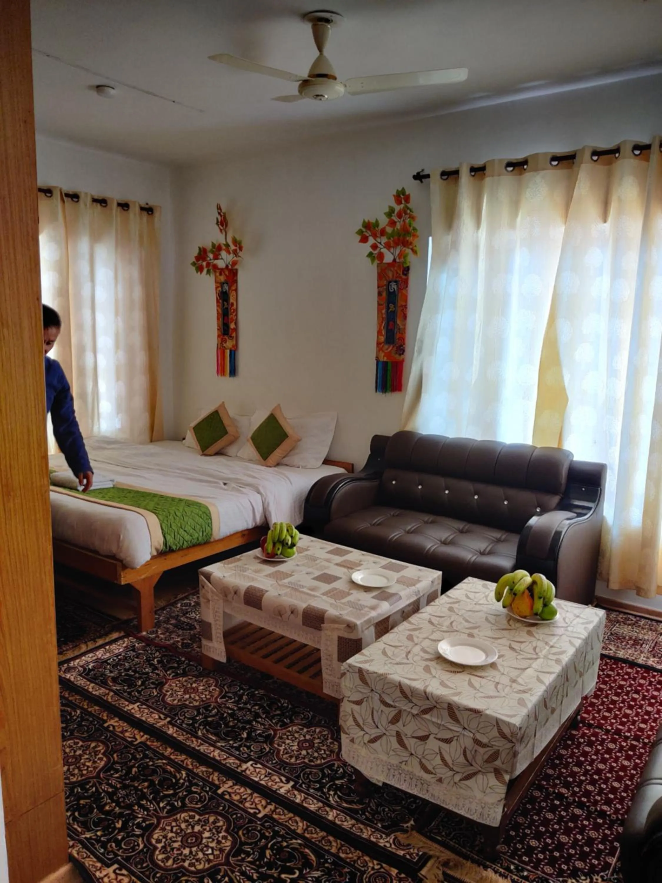 Bed in Hotel Akash - Luxury Hotel In McLeodganj