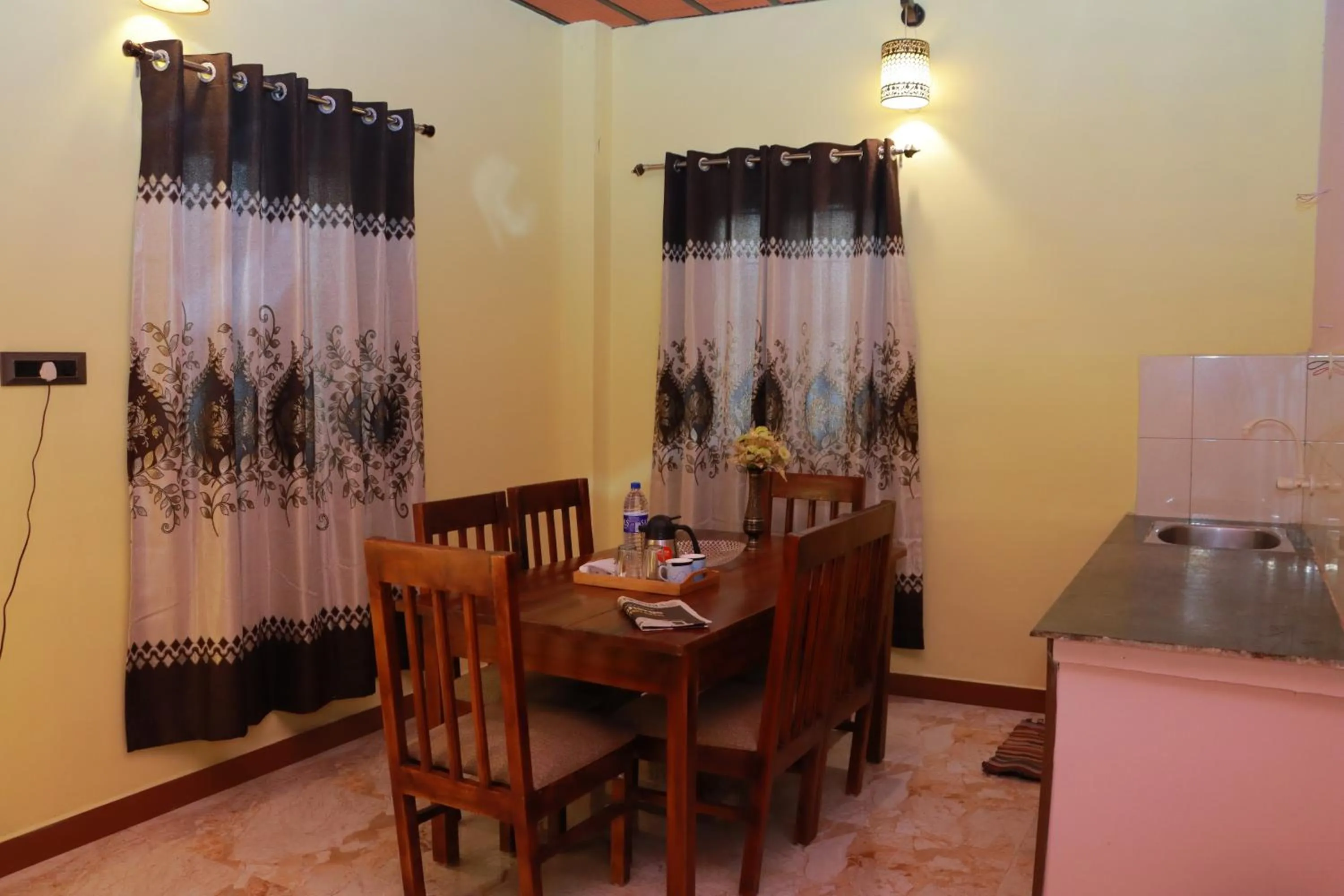 Dining area in Premier Inn